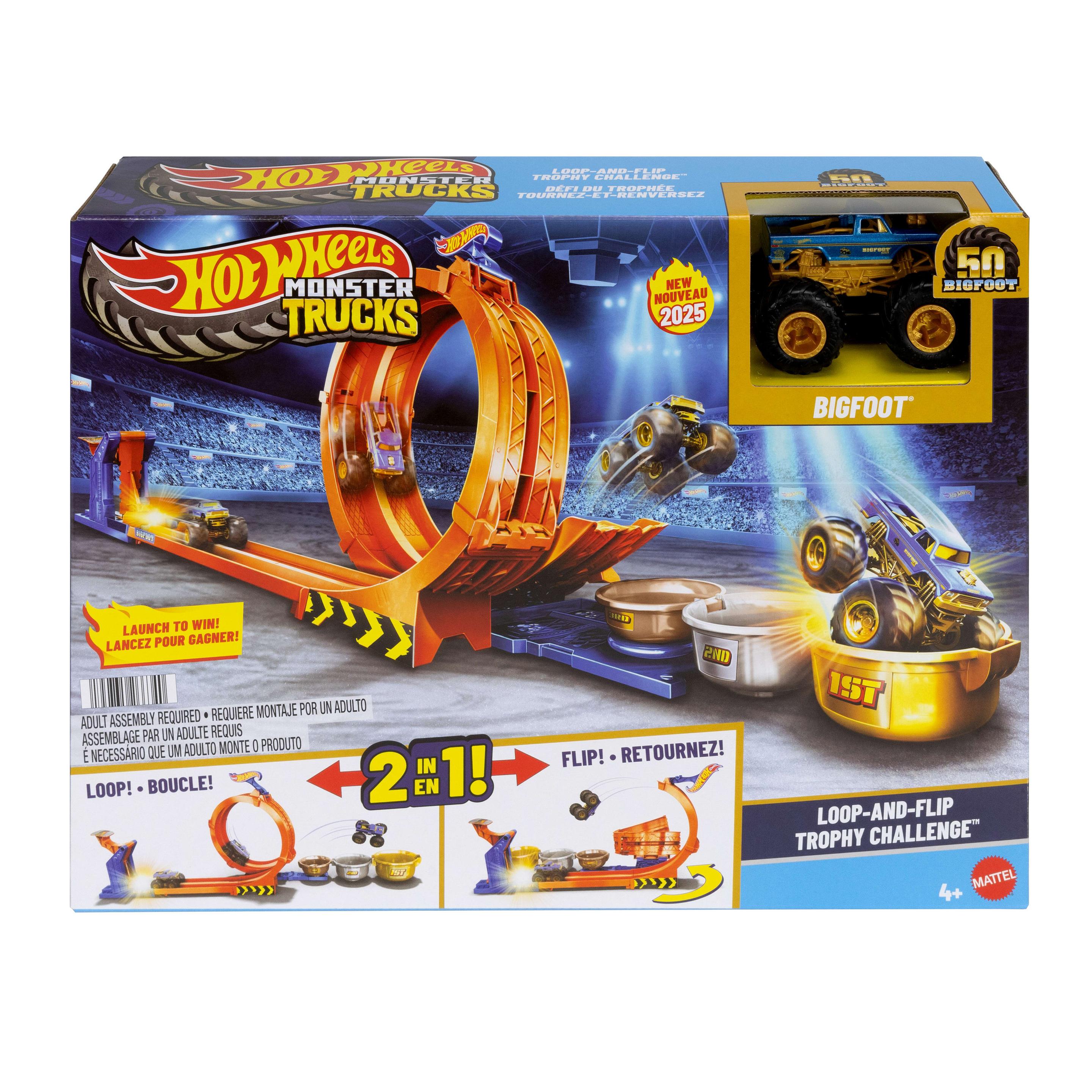 Produktbild Hot Wheels Monster Trucks 2-in-1 Loop&Flip Challenge 6 von 6