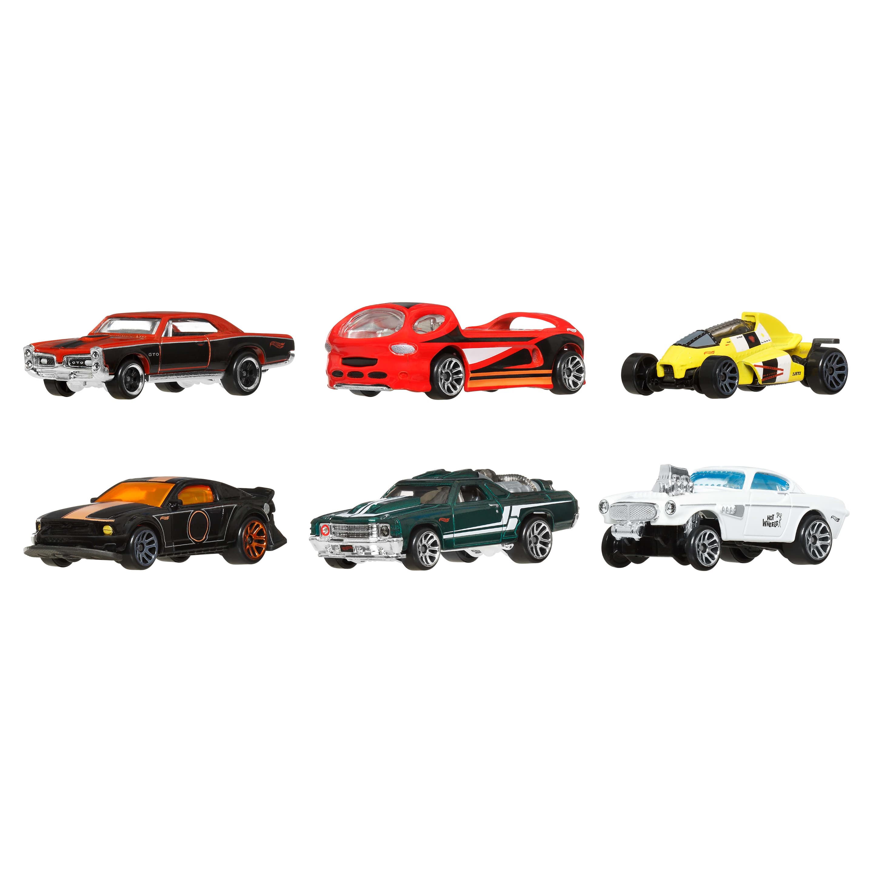 Produktbild Hot Wheels Die-Cast-Spielzeugautos und -Trucks im Maßstab 1:64, Set mit 6 HW Legends-Fahrzeugen (Stile können abweichen) 4 von 8