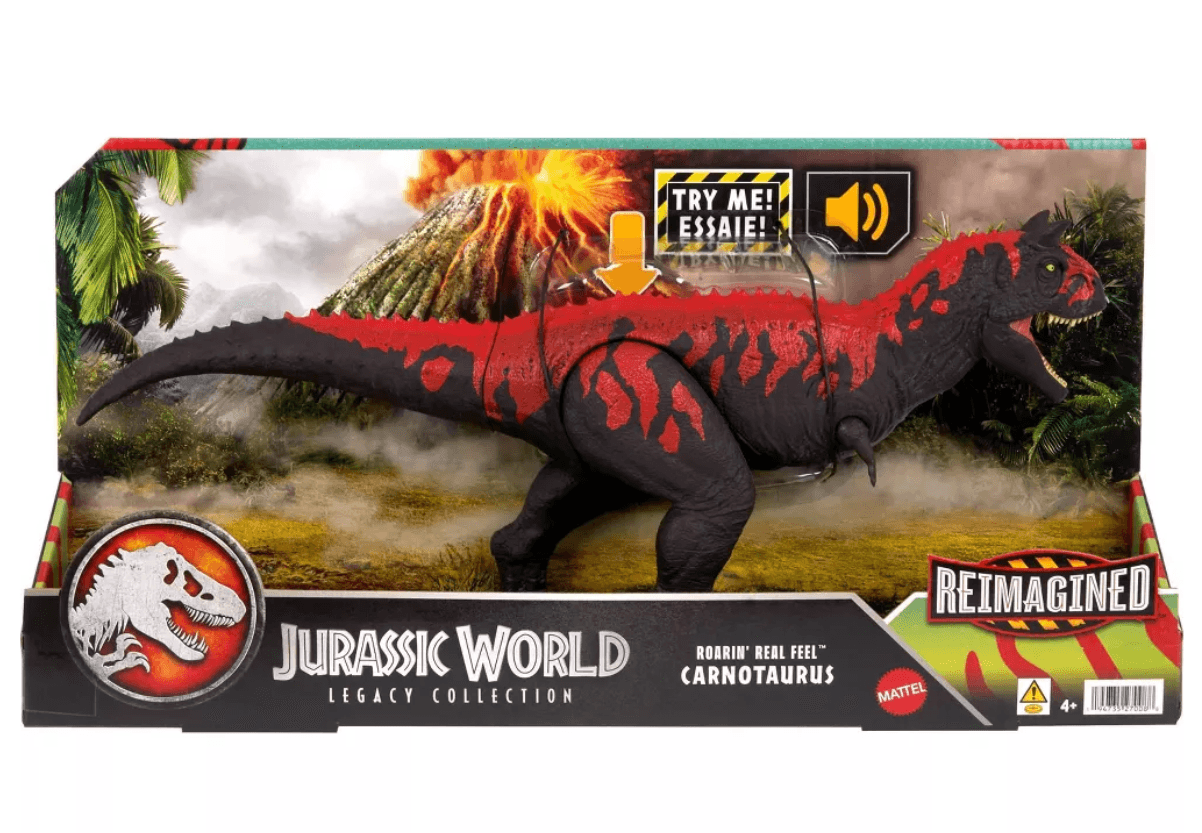 Produktbild Jurassic World Legacy Collection – Roarin' Real Feel Carnotaurus 6 von 6