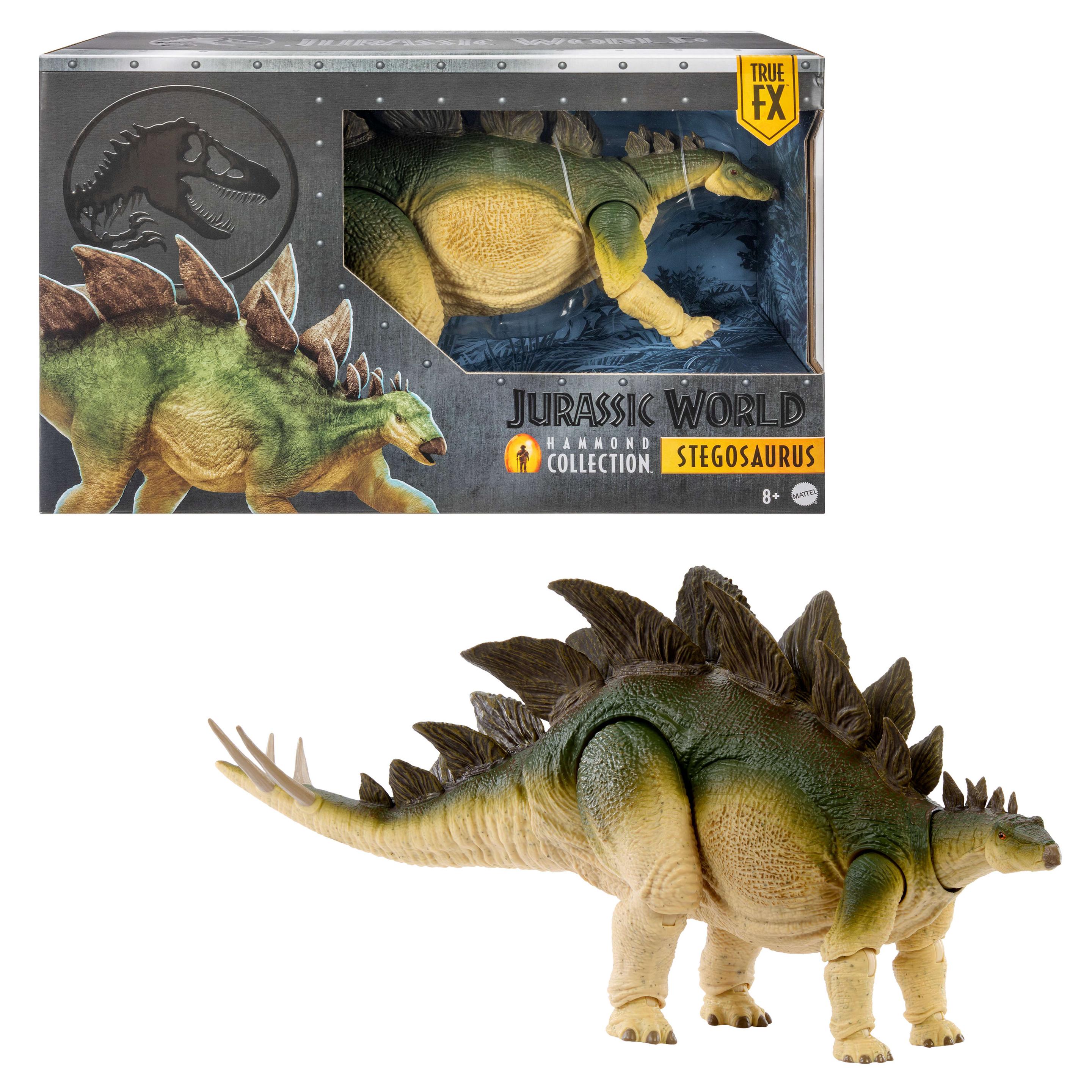 Jurassic World Hammond Collection Vergessene Welt Jurassic Park Stegosaurus Actionfigur, großer Dinosaurier