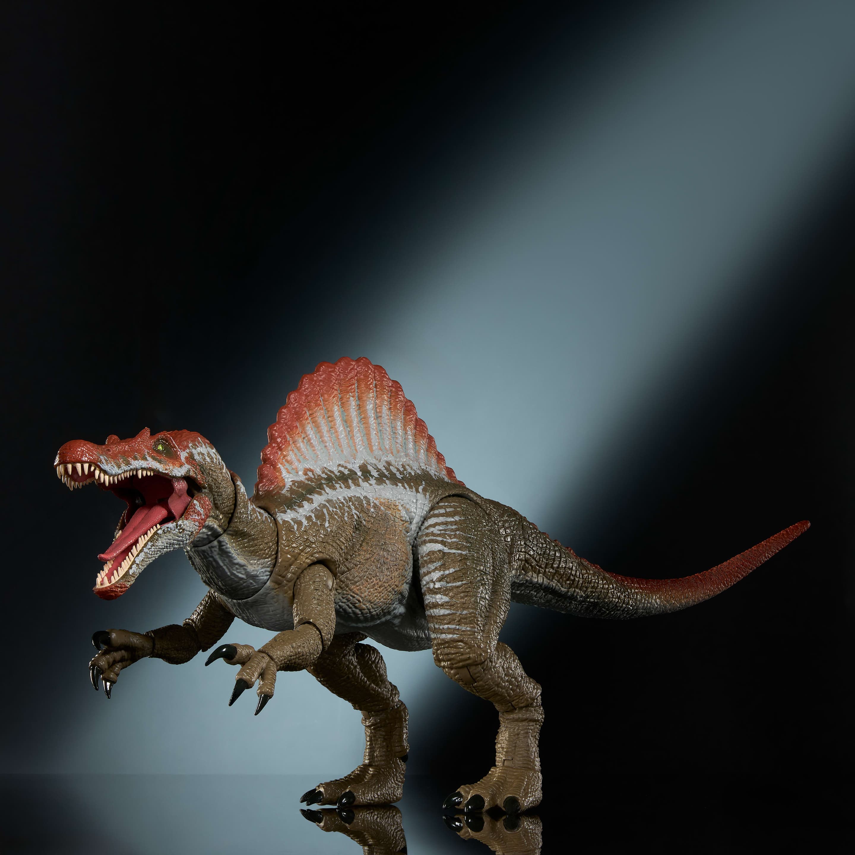 Produktbild Jurassic World Hammond Collection Jurassic Park 3 Spinosaurus Actionfigur, XL-Dinosaurierspielzeug 4 von 6