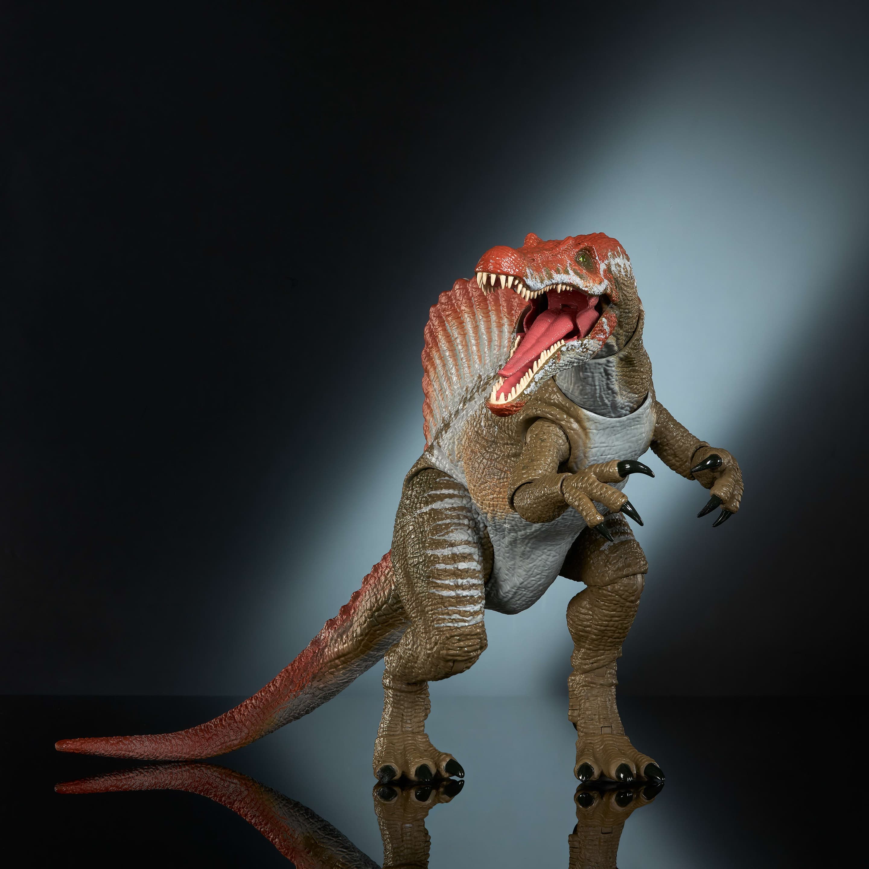 Produktbild Jurassic World Hammond Collection Jurassic Park 3 Spinosaurus Actionfigur, XL-Dinosaurierspielzeug 3 von 6