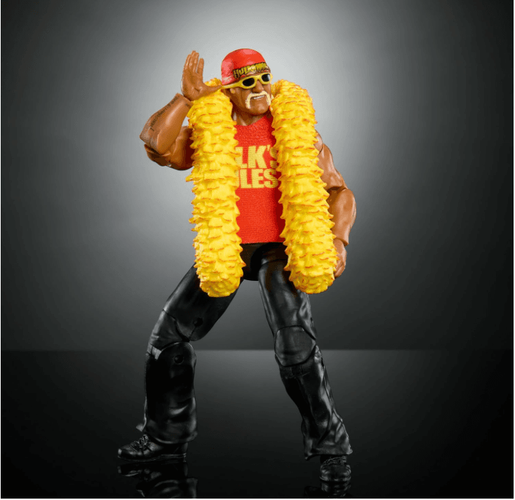 Mattel WWE WrestleMania Elite Collection Hulk Hogan Actionfigur mit Zubehör