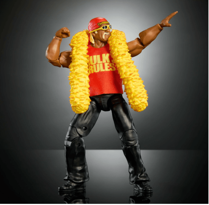 Mattel WWE WrestleMania Elite Collection Hulk Hogan Actionfigur mit Zubehör