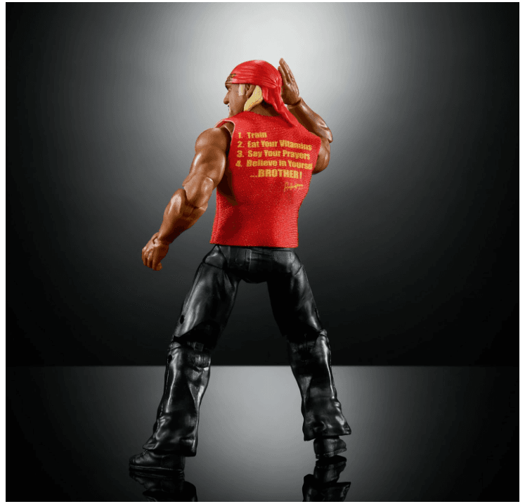 Mattel WWE WrestleMania Elite Collection Hulk Hogan Actionfigur mit Zubehör