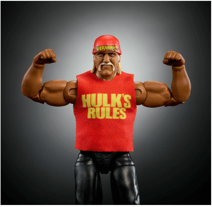 Mattel WWE WrestleMania Elite Collection Hulk Hogan Actionfigur mit Zubehör