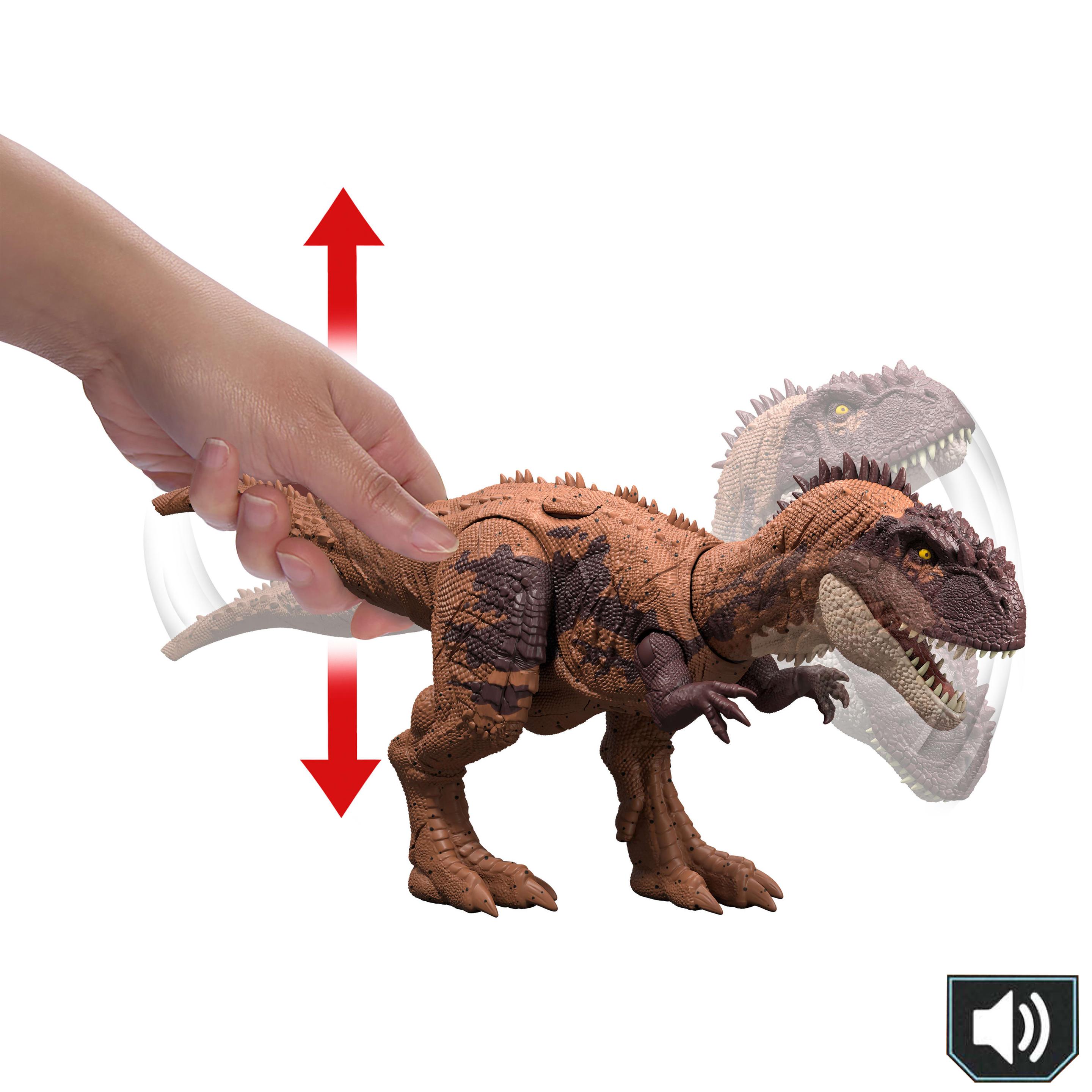 Produktbild Jurassic World Dinosaurier-Spielzeug mit Brüllgeräuschen und Angriffsbewegung, Wild Roar-Figuren 9 von 9