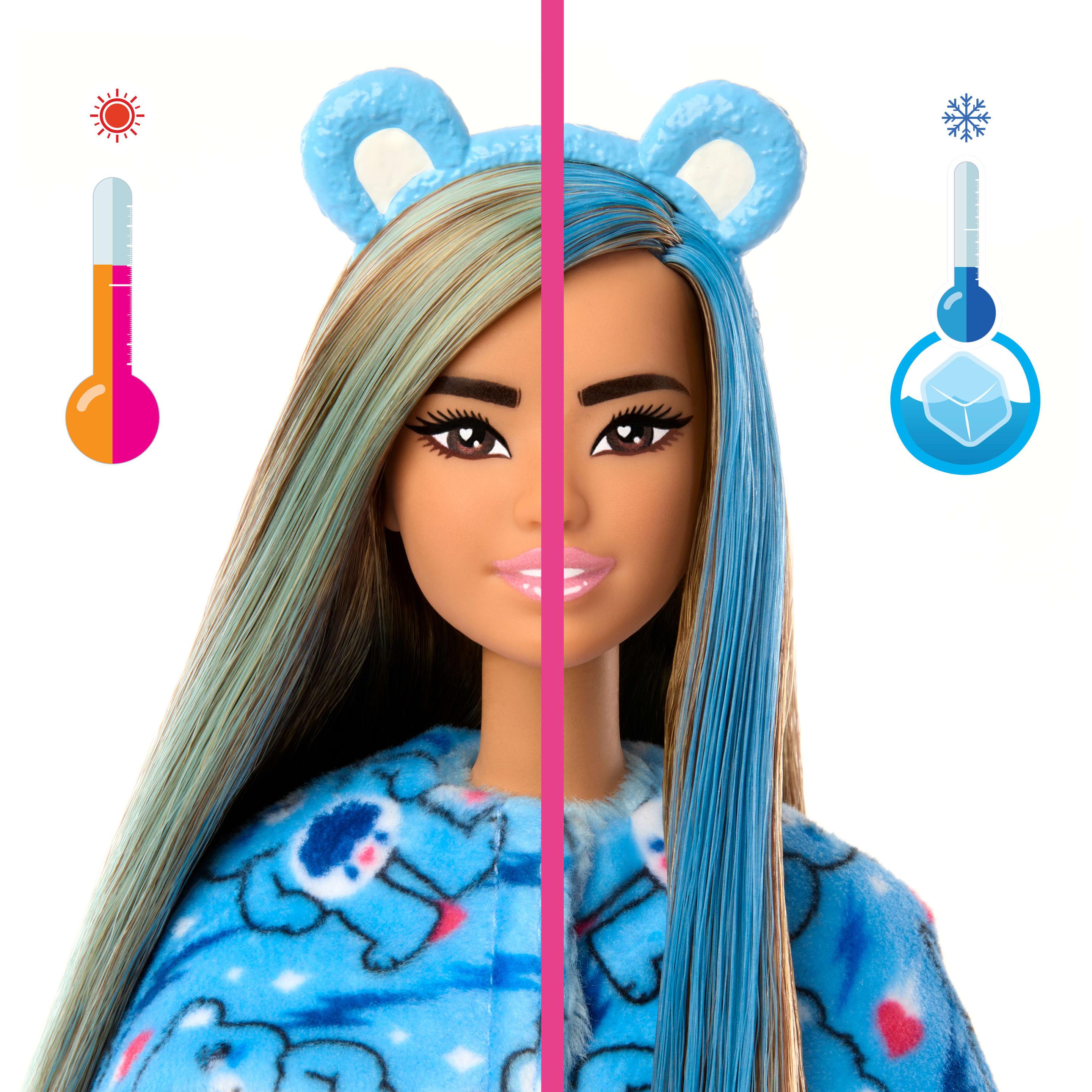 Produktbild Barbie-Puppe der Cutie Reveal Glücksbärchis-Reihe mit Accessoires und Brummbärchi-Kostüm, 10 Überraschungen 3 von 6