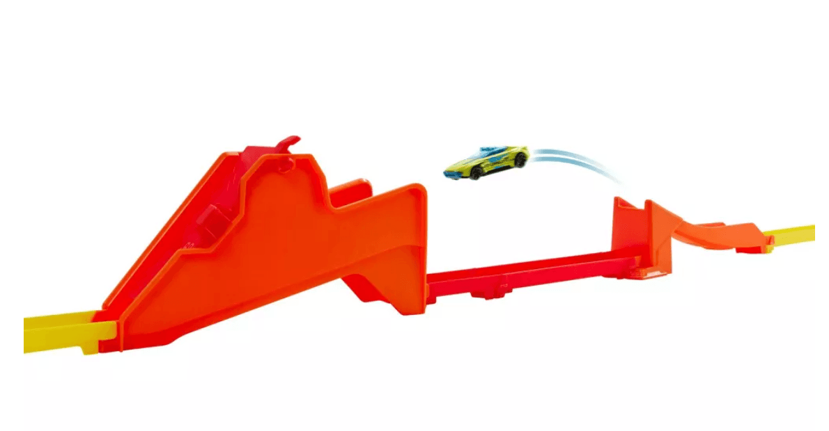 Produktbild Hot Wheels Action Hot Ones Gravity Drop Track Set (20-teilig) 8 von 8