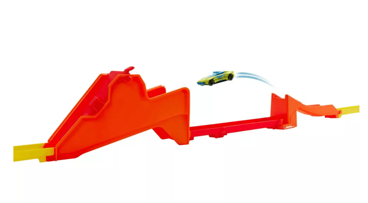 Produktbild Hot Wheels Action Hot Ones Gravity Drop Track Set (20-teilig) 4 von 8