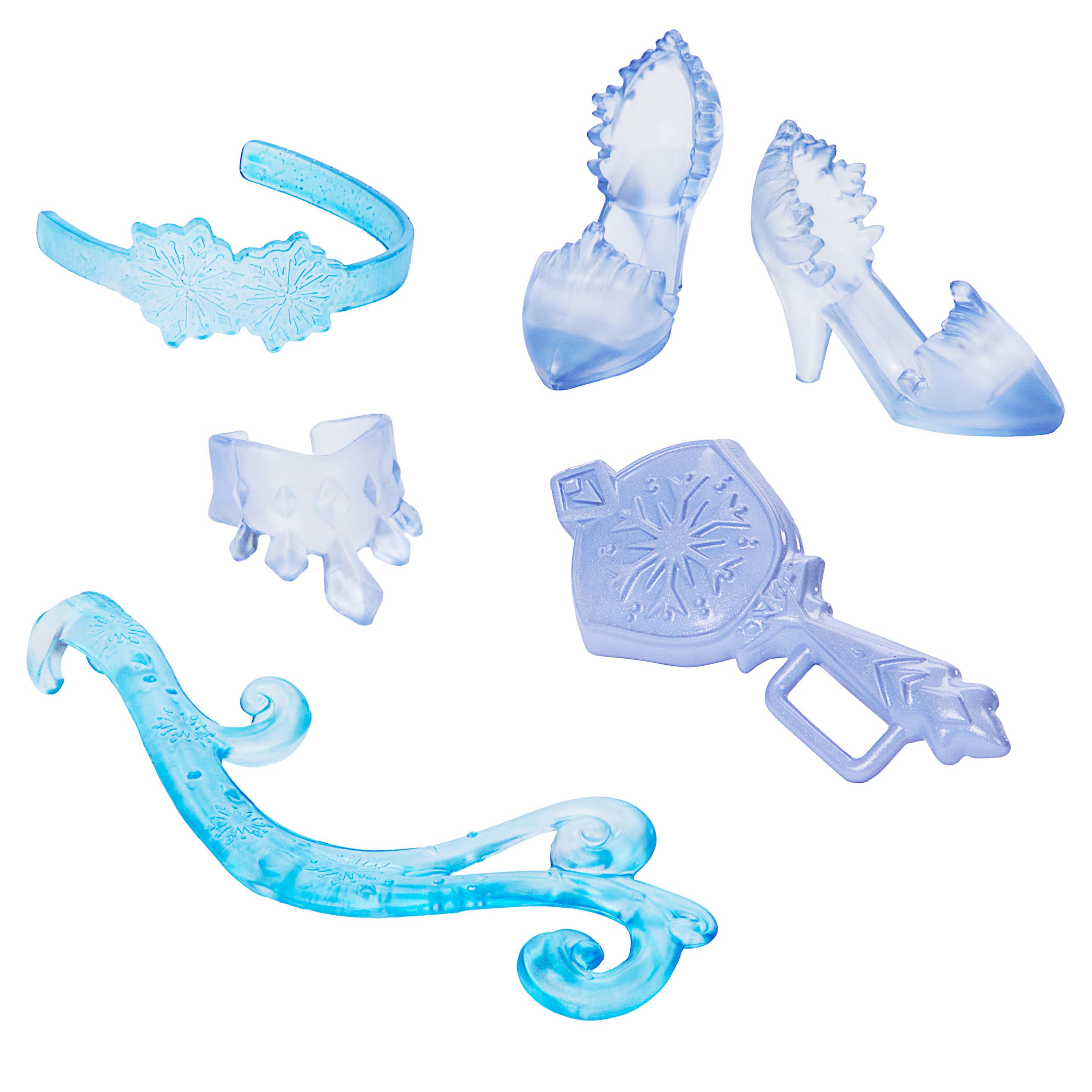 Produktbild Disney Die Eiskönigin Spin&Reveal Elsa-Modepuppe und Accessoires mit 11 Überraschungen aus dem Disney-Film 3 von 6