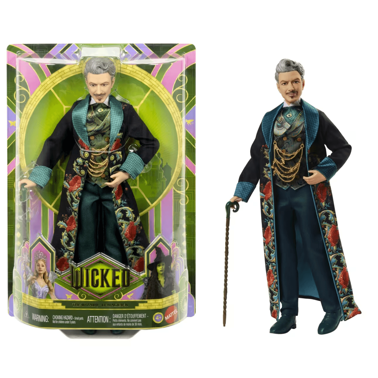 Wicked: For Good – The Wizard Fashion Doll – Der geheimnisvolle Zauberer von Oz