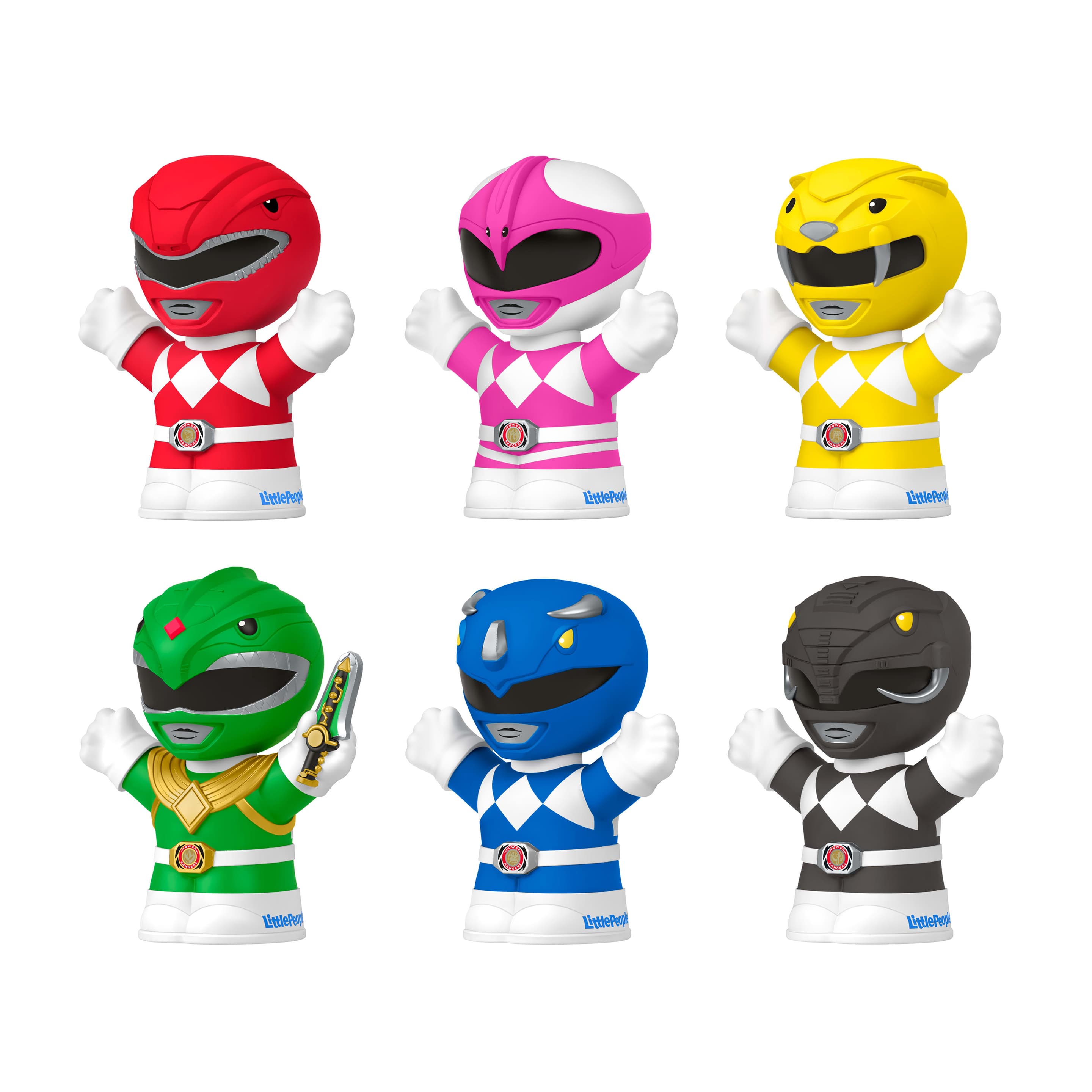 Produktbild Little People Collector Power Rangers Sonderausgabeset für Erwachsene und Fans, 6 Figuren 3 von 6