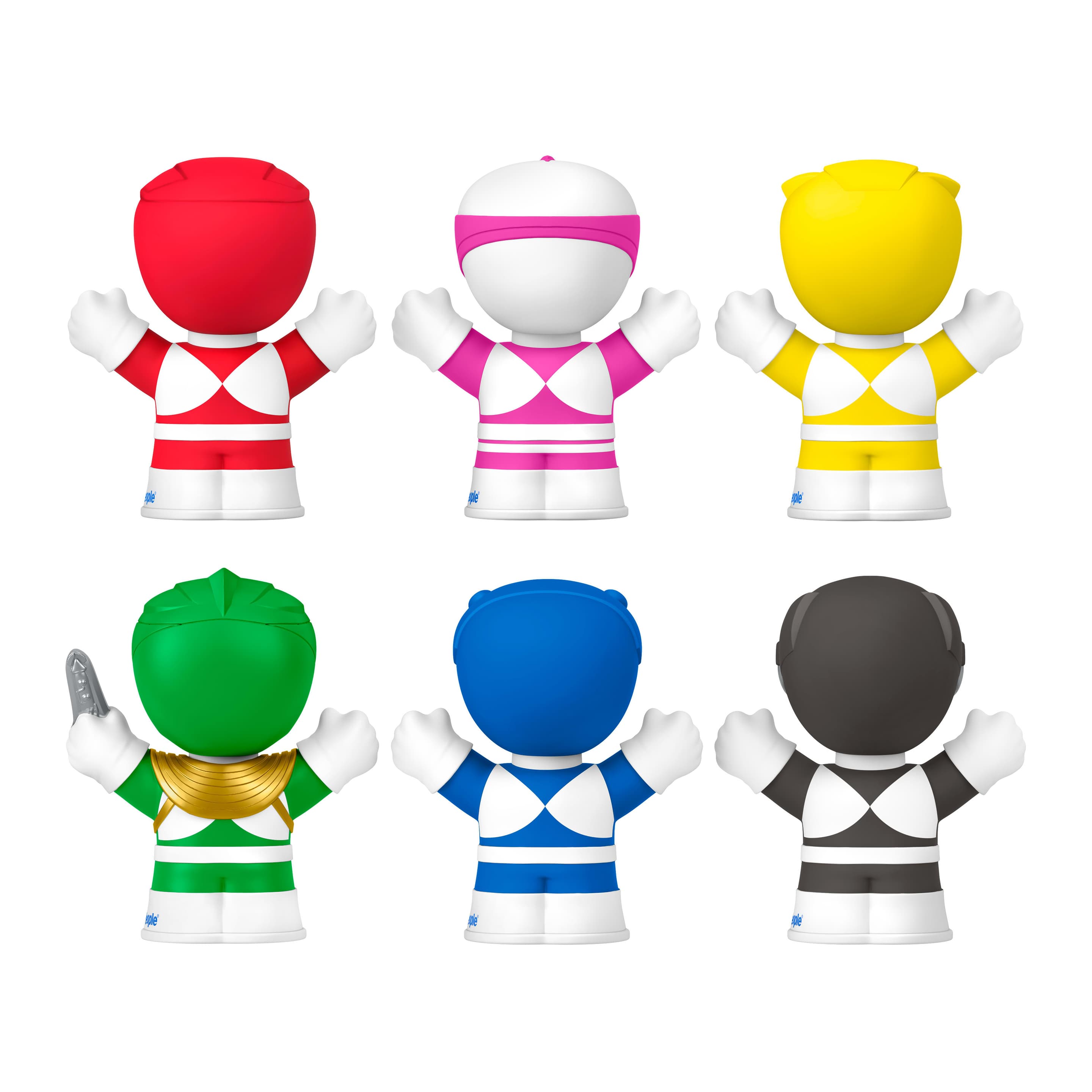 Produktbild Little People Collector Power Rangers Sonderausgabeset für Erwachsene und Fans, 6 Figuren 2 von 6