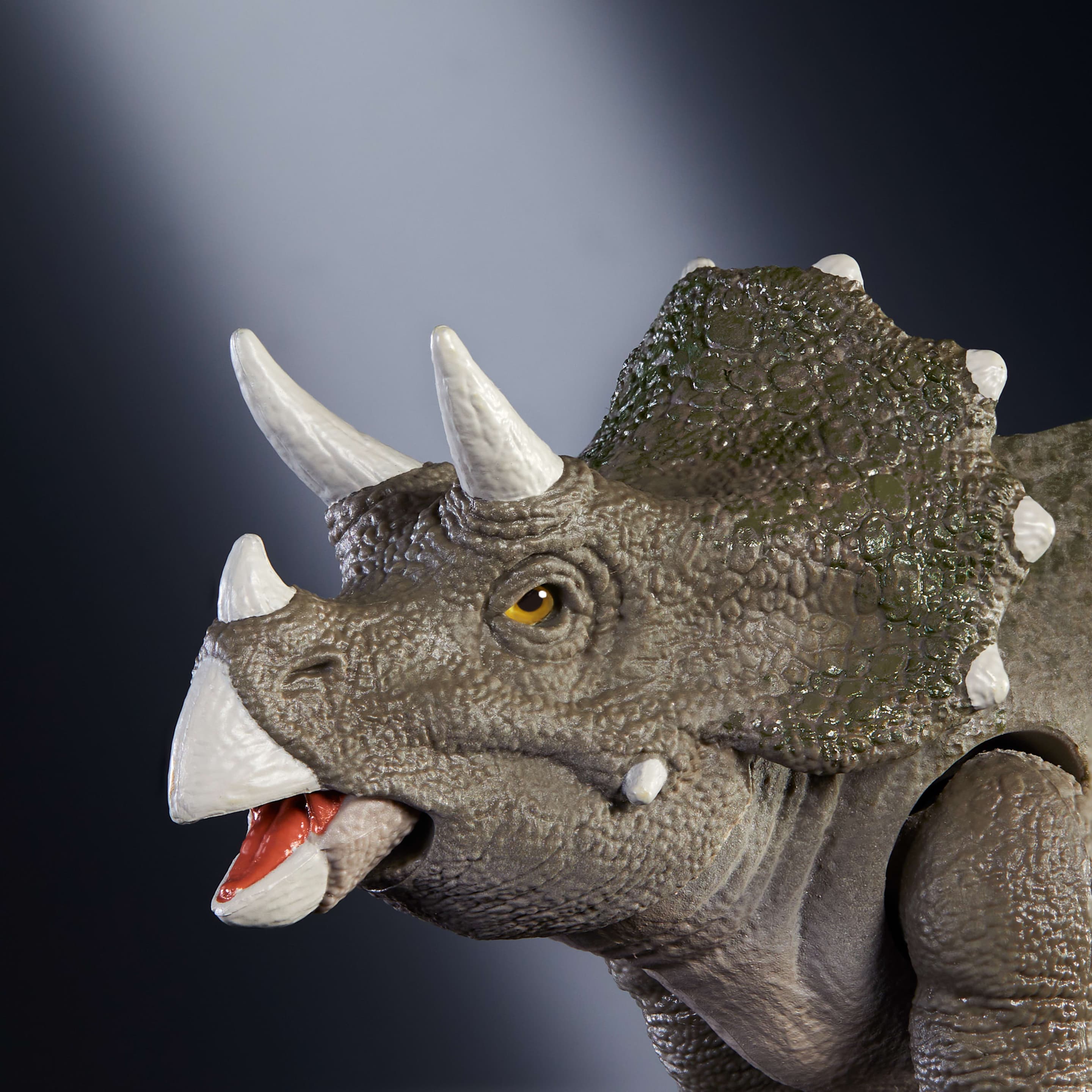 Produktbild Jurassic World Hammond Collection Junge Triceratops Dinosaurier-Actionfigur mit 14 Bewegungspunkten 2 von 6