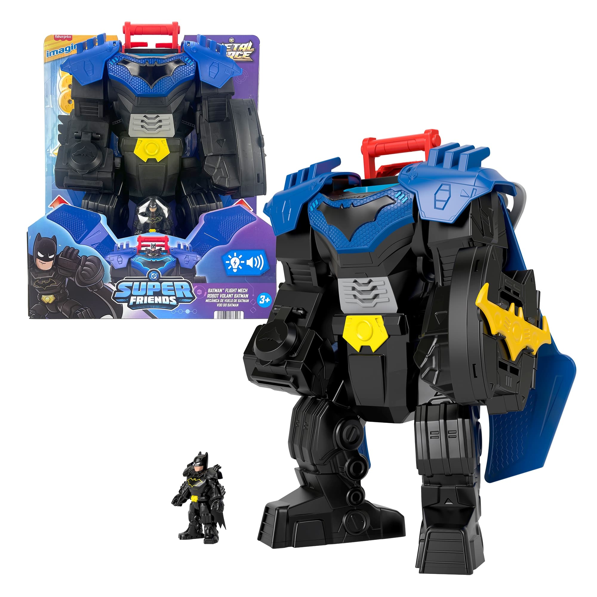 Fisher-Price Imaginext DC Super Friends Batman Flug-Mech