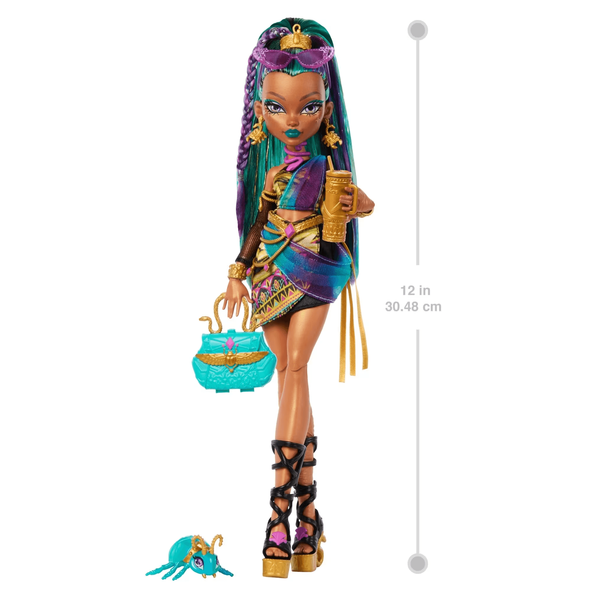 Produktbild Monster High Nefera de Nile Puppe – Königlich, gruselig, glamourös! 6 von 6