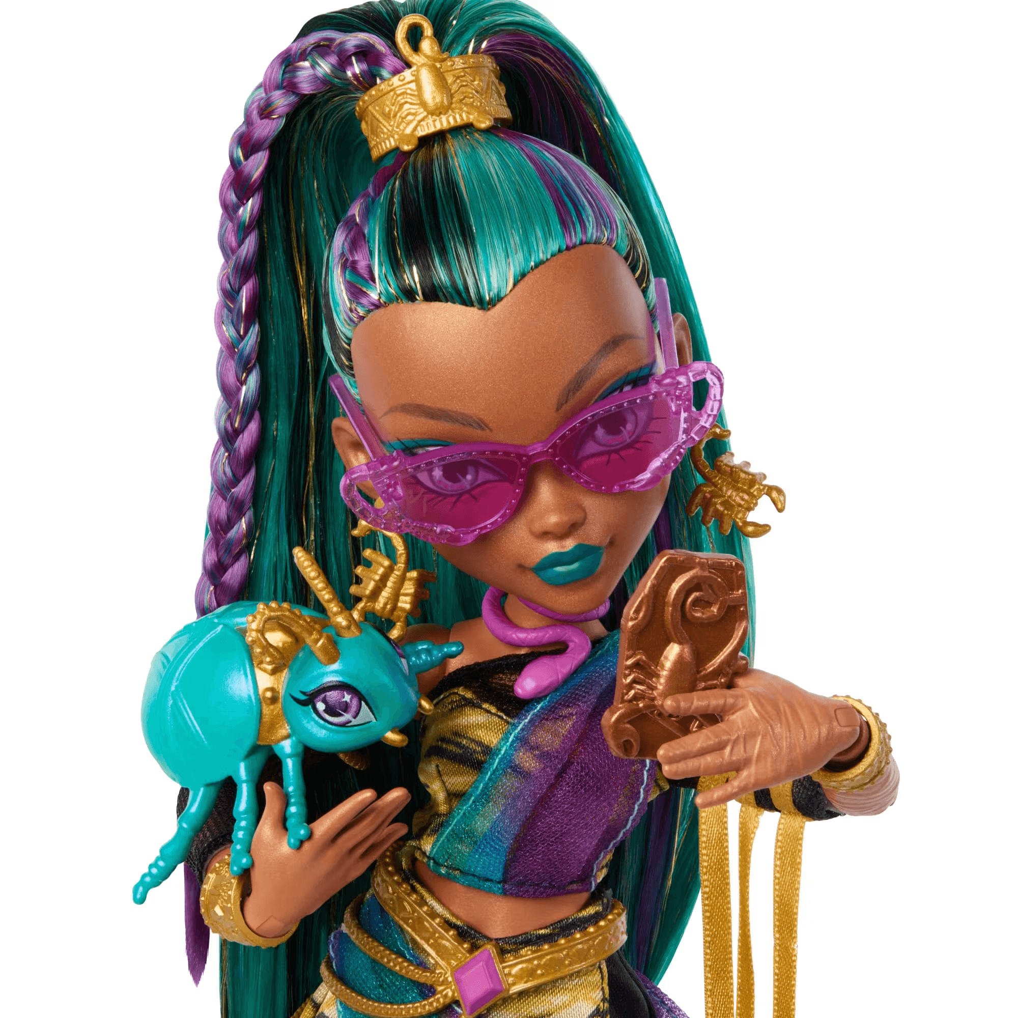Produktbild Monster High Nefera de Nile Puppe – Königlich, gruselig, glamourös! 4 von 6
