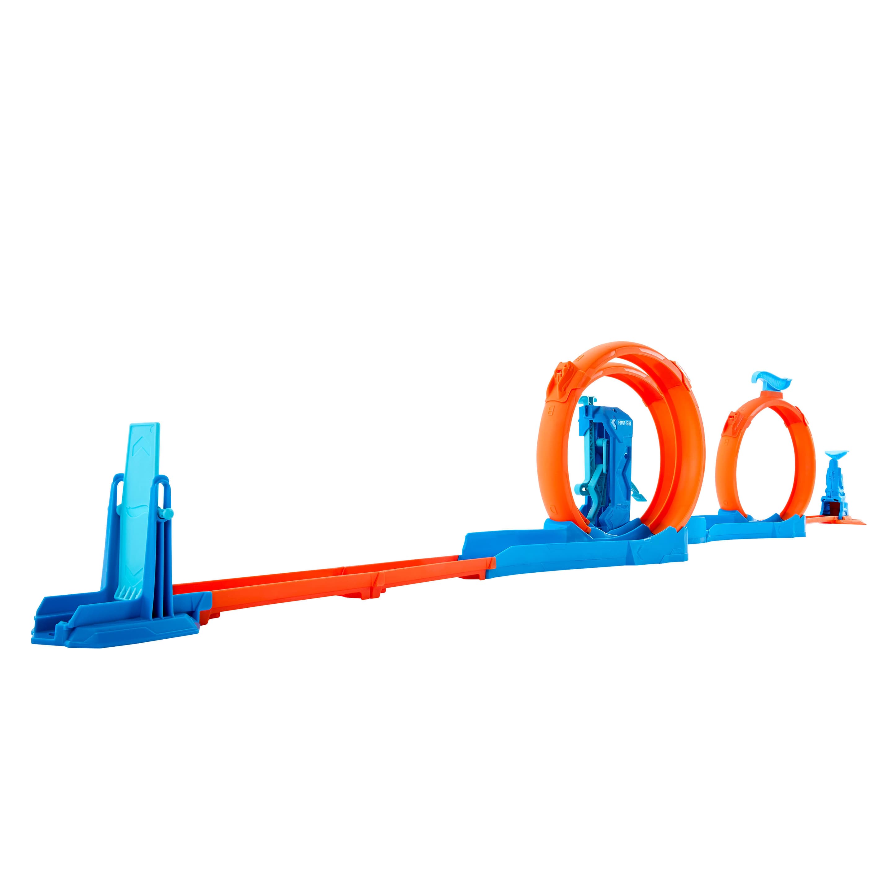 Produktbild Hot Wheels Track Creator Dreifach-Looping-Pack und Spielzeugauto im Maßstab 1:64, Trackbauset 4 von 5