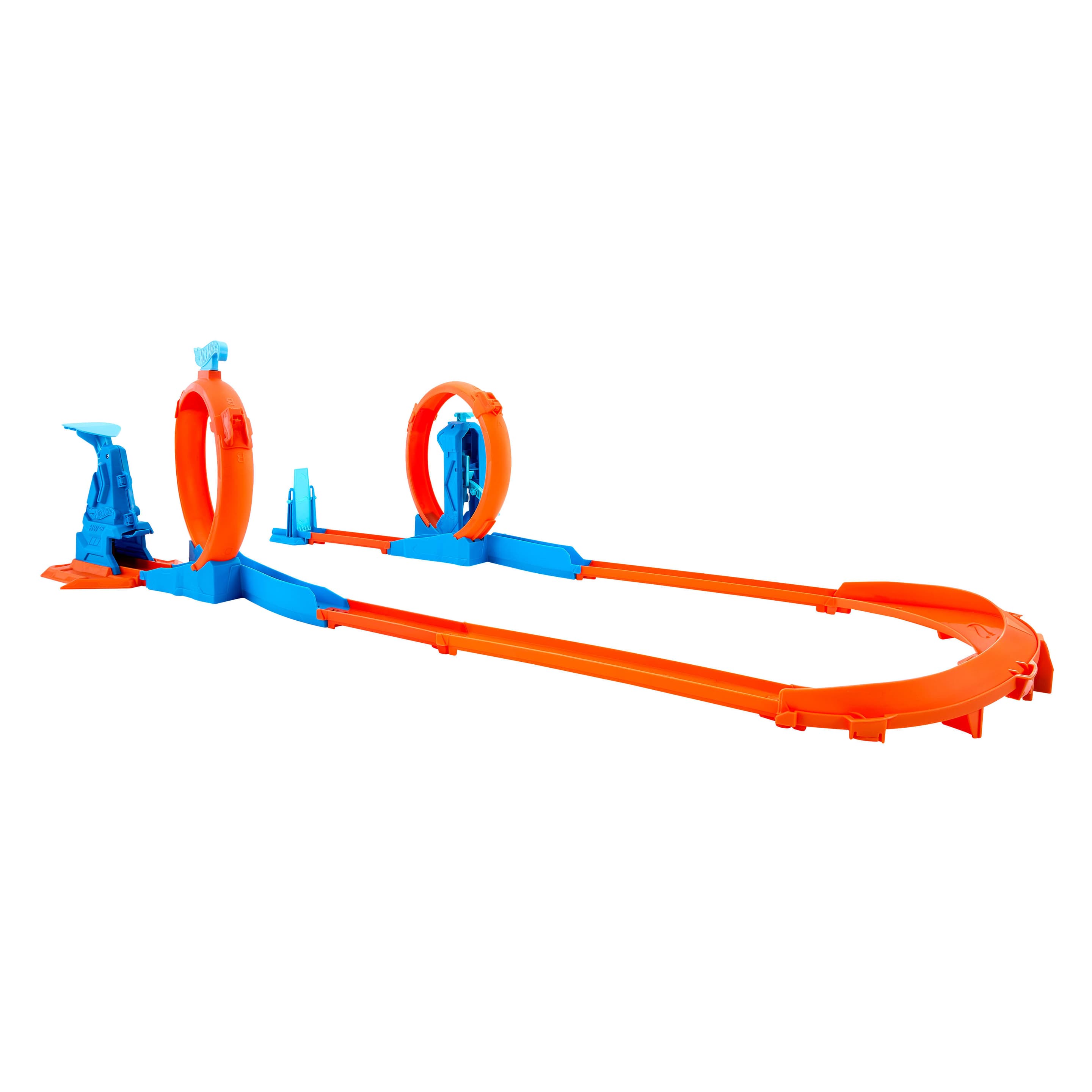 Produktbild Hot Wheels Track Creator Dreifach-Looping-Pack und Spielzeugauto im Maßstab 1:64, Trackbauset 3 von 5