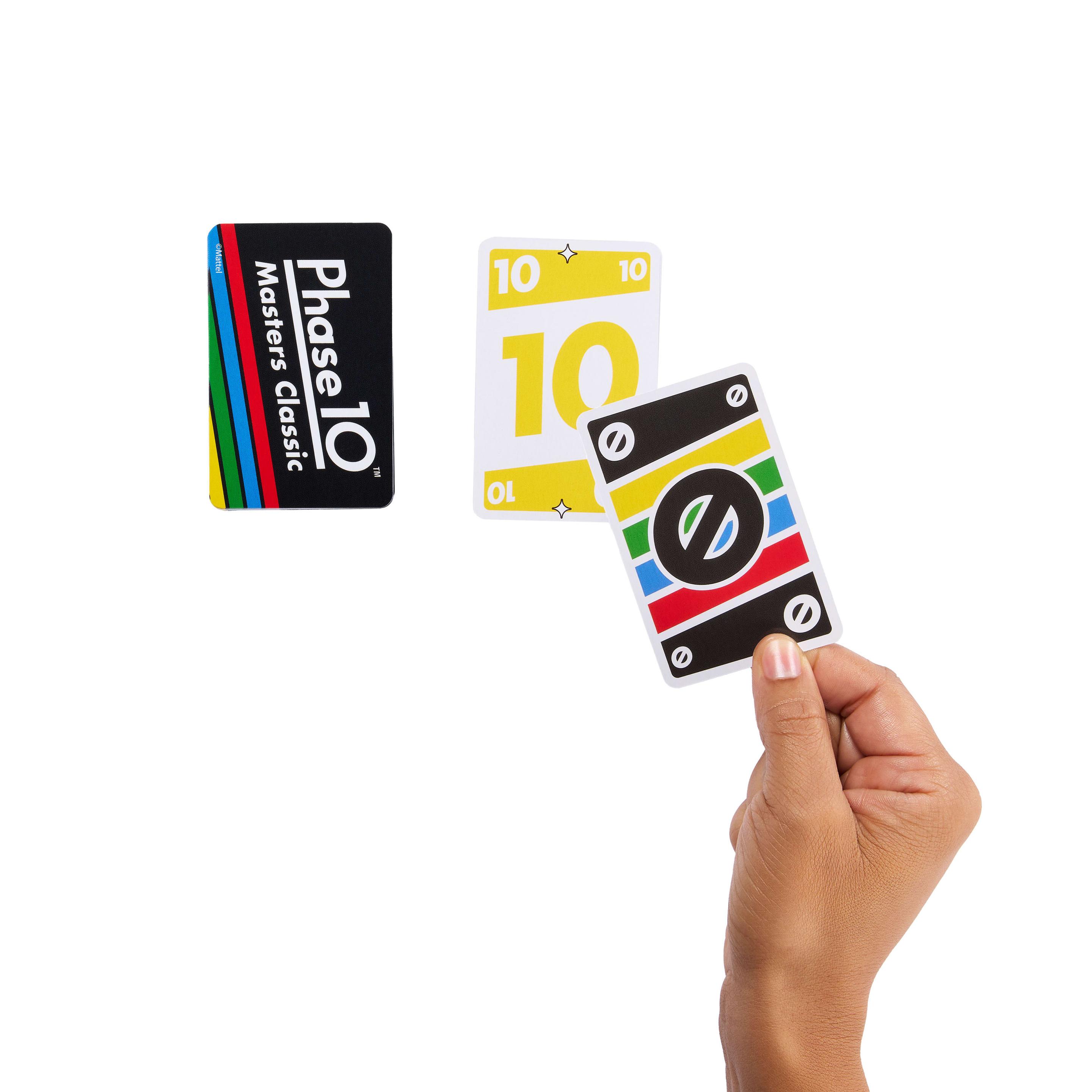 Produktbild Phase 10 Masters Classic Kartenspiel, an Rommé angelehntes Familienspiel für 2 bis 6 Spieler 4 von 6