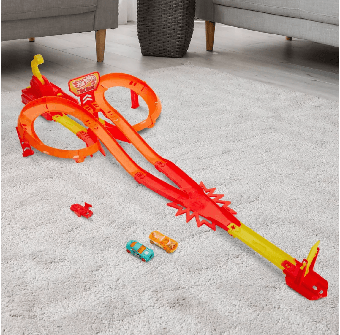 Produktbild Hot Wheels Action – Freeway Frenzy Track Set (25-teilig) 6 von 6
