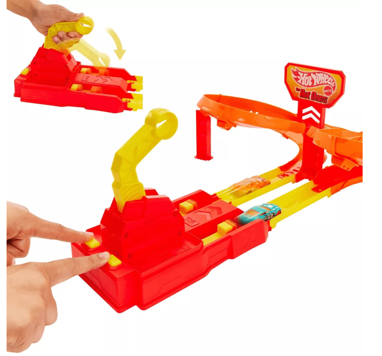 Produktbild Hot Wheels Action – Freeway Frenzy Track Set (25-teilig) 5 von 6