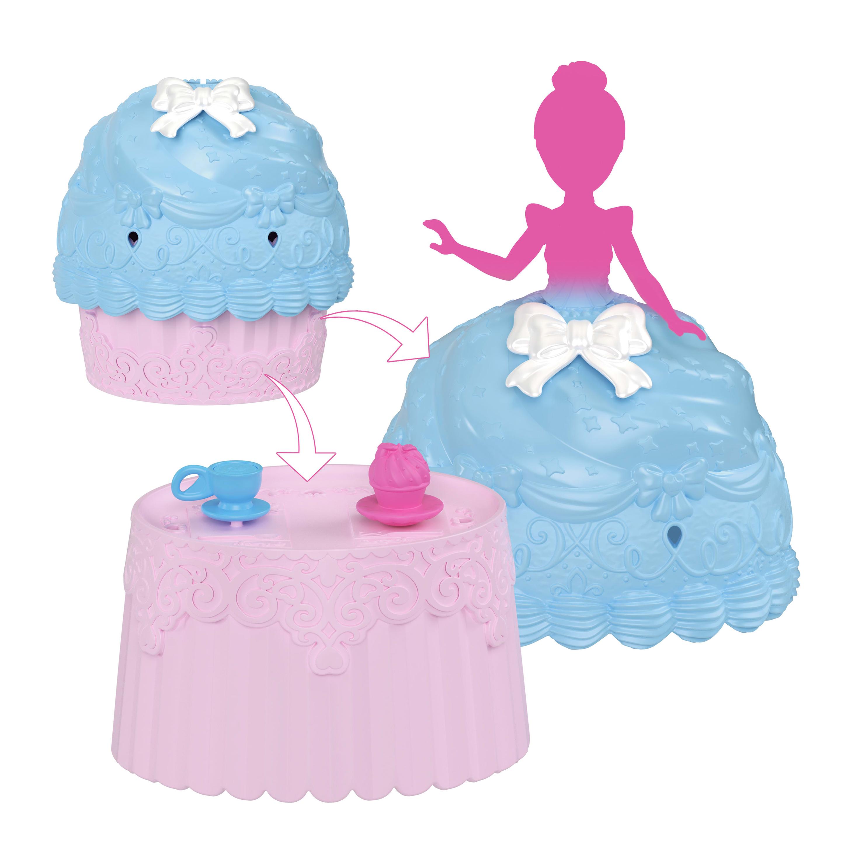Produktbild Disney Princess Cupcake kleine Puppe Reveal mit fünf Überraschungen, darunter eine Puppe und zwei Zubehörteile 4 von 6