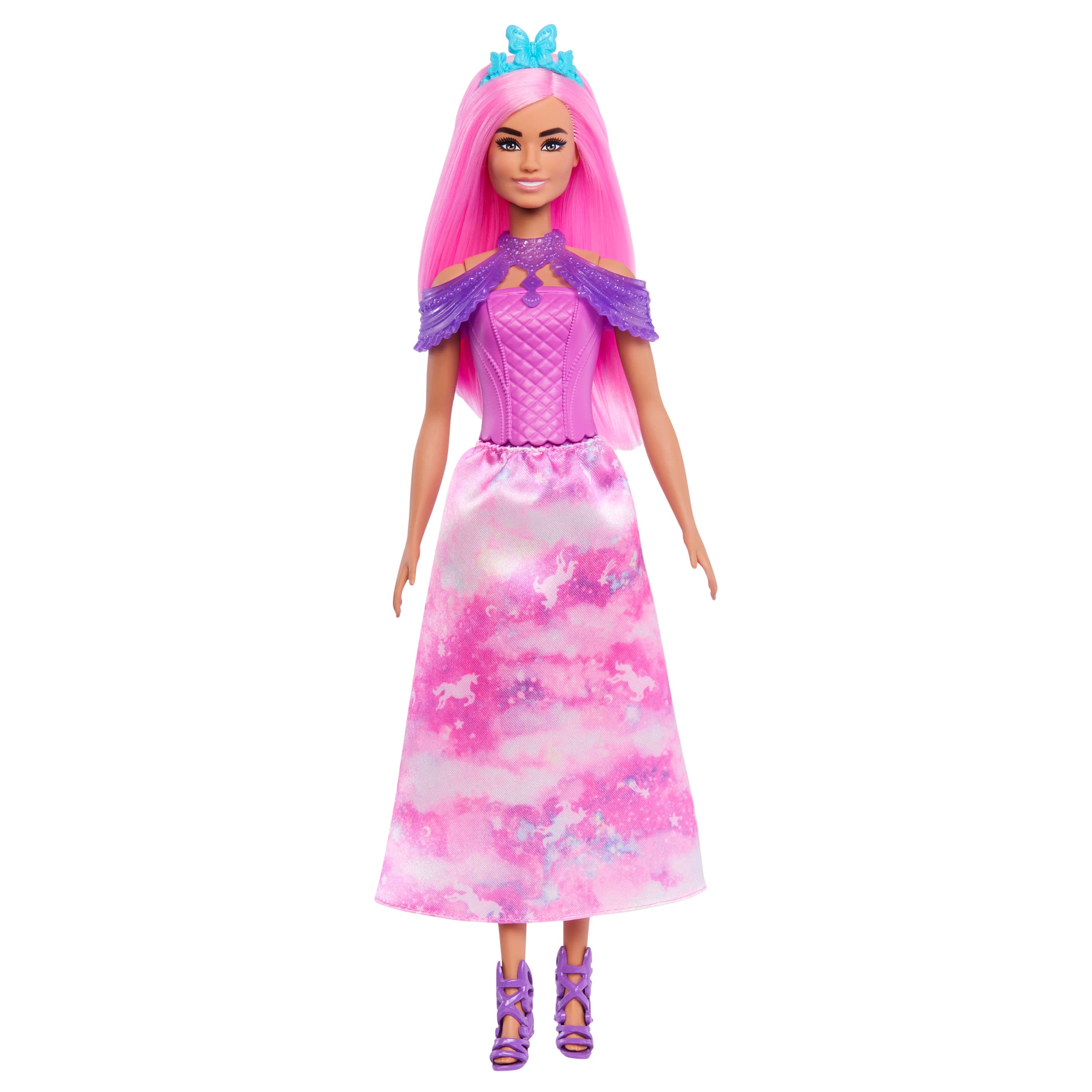 Produktbild Barbie-Adventskalender mit Modepuppe und 24 Überraschungs-Accessoires mit Einhorn und Tieren 3 von 6