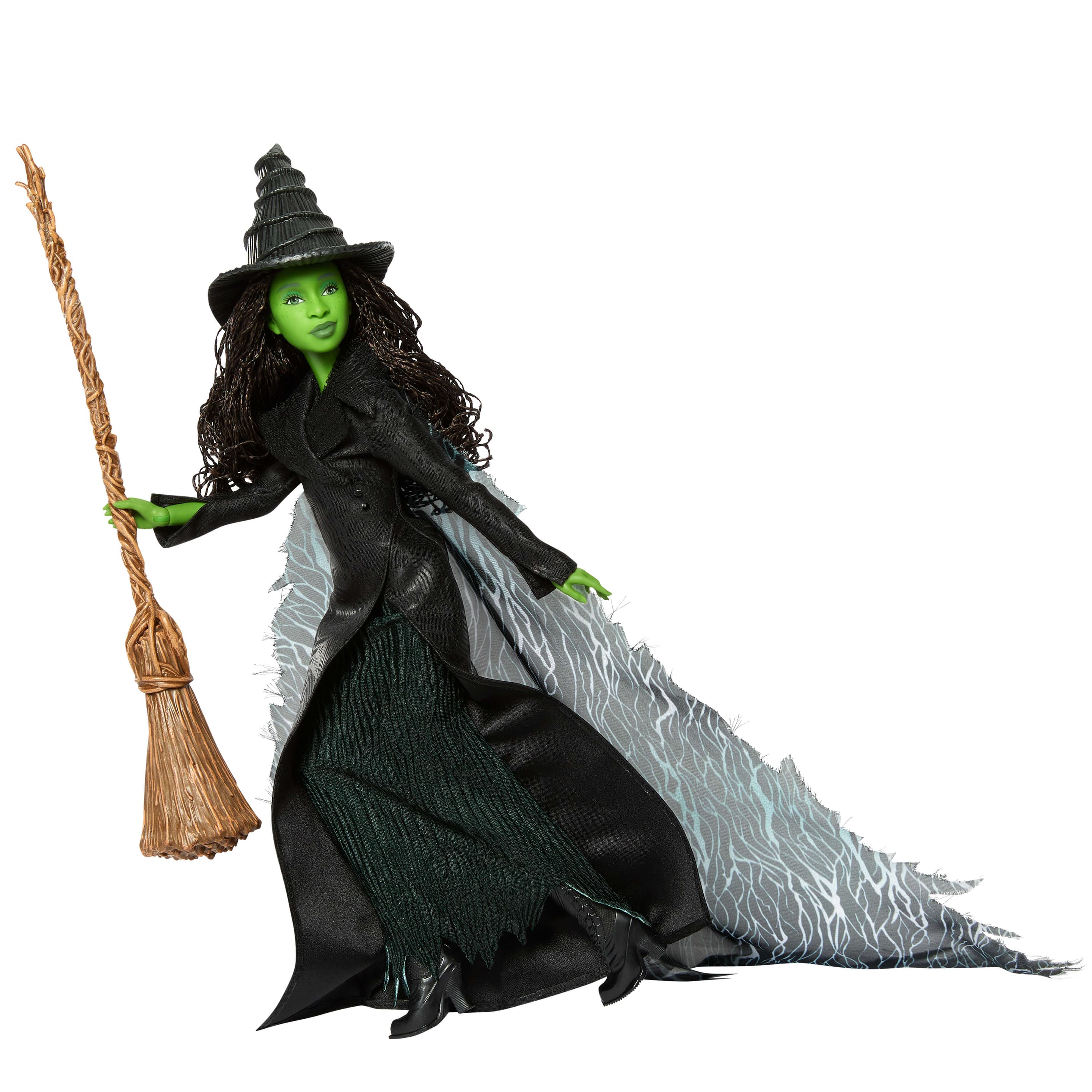 Produktbild Wicked: For Good von Universal Pictures Elphaba-Puppe mit filmgetreuem Outfit und 4 Accessoires 5 von 6