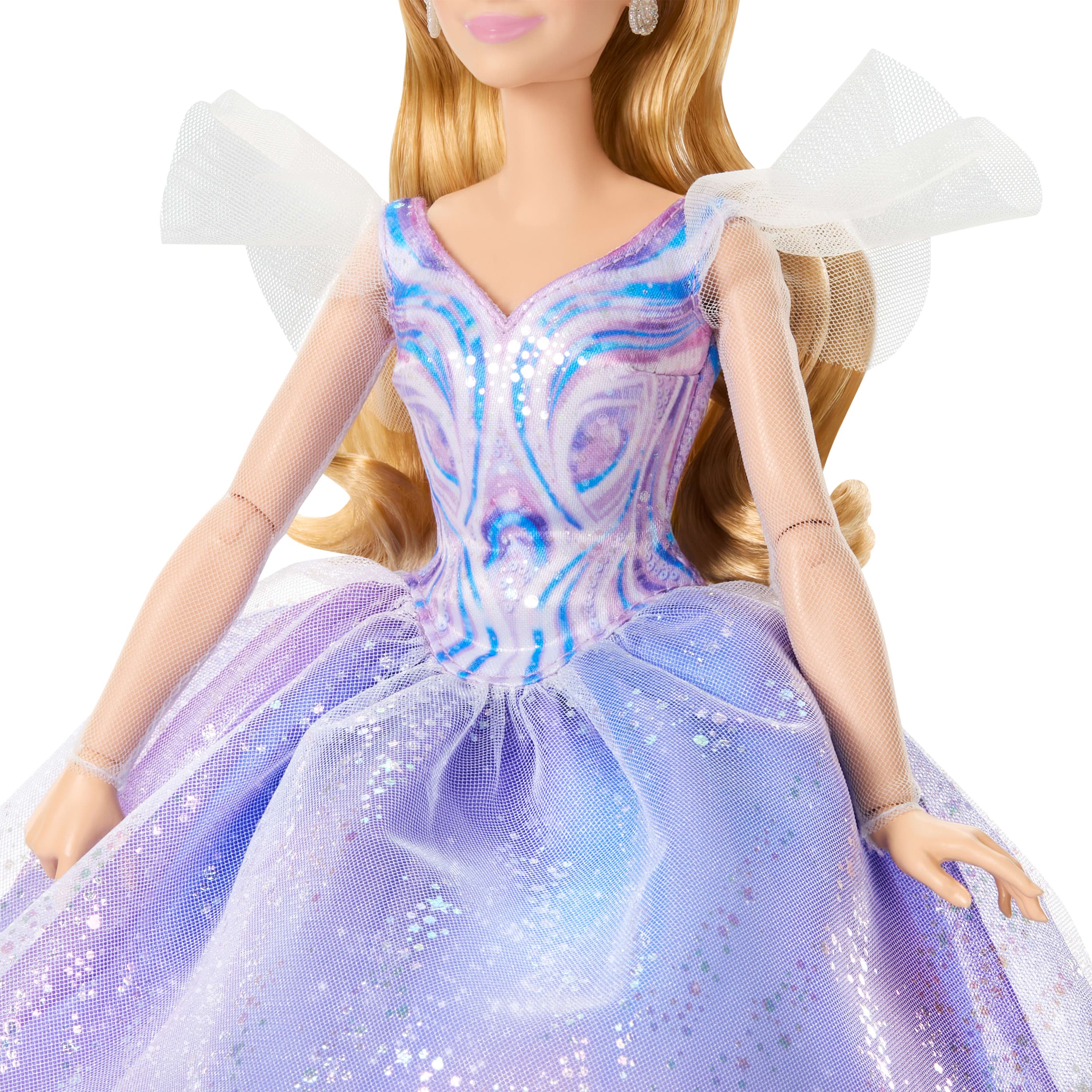 Produktbild Wicked: For Good von Universal Pictures Glinda-Puppe mit filmgetreuem Outfit und 3 Accessoires 4 von 6