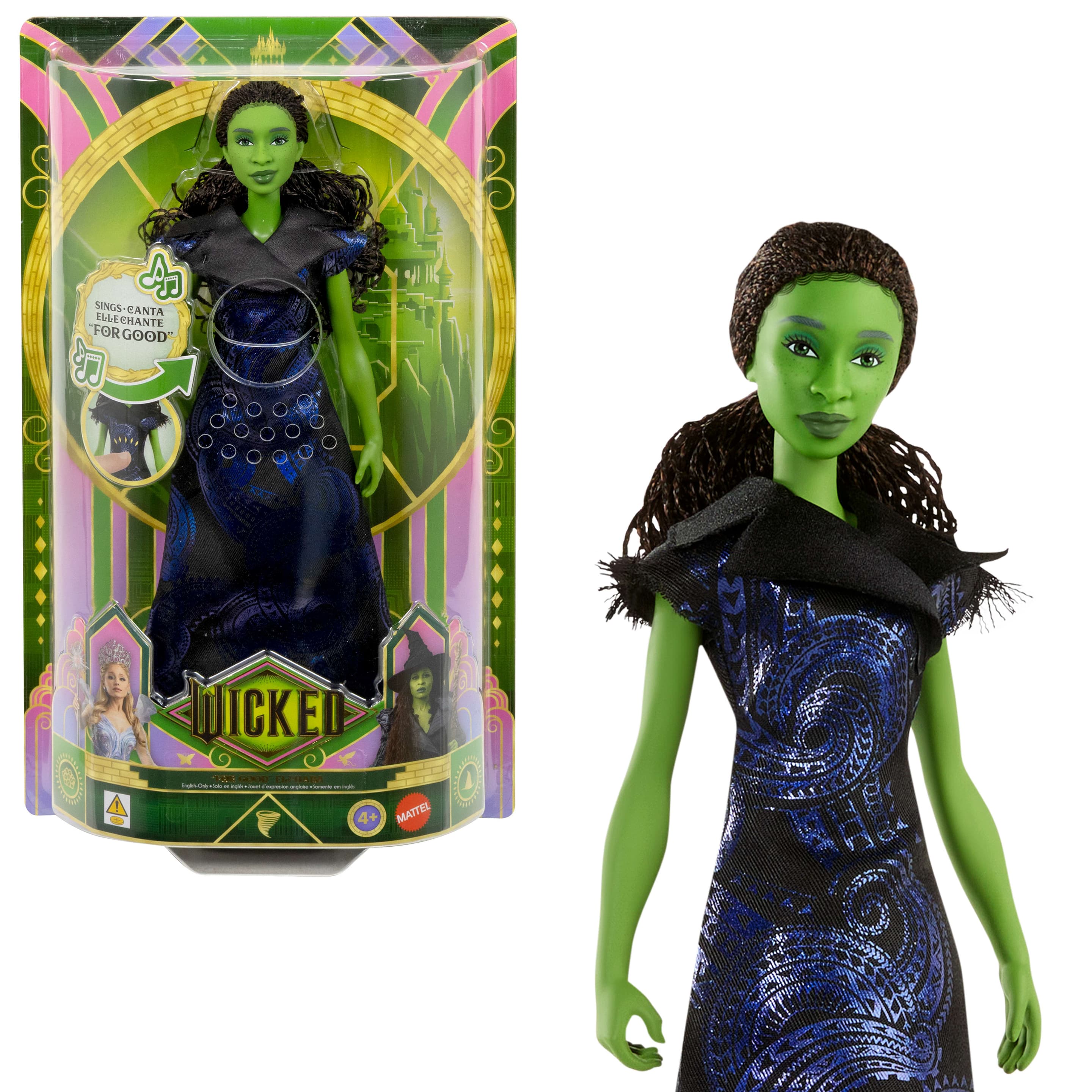 Wicked: For Good von Universal Pictures Elphaba-Puppe, filmgetreues Outfit, singt For Good“
