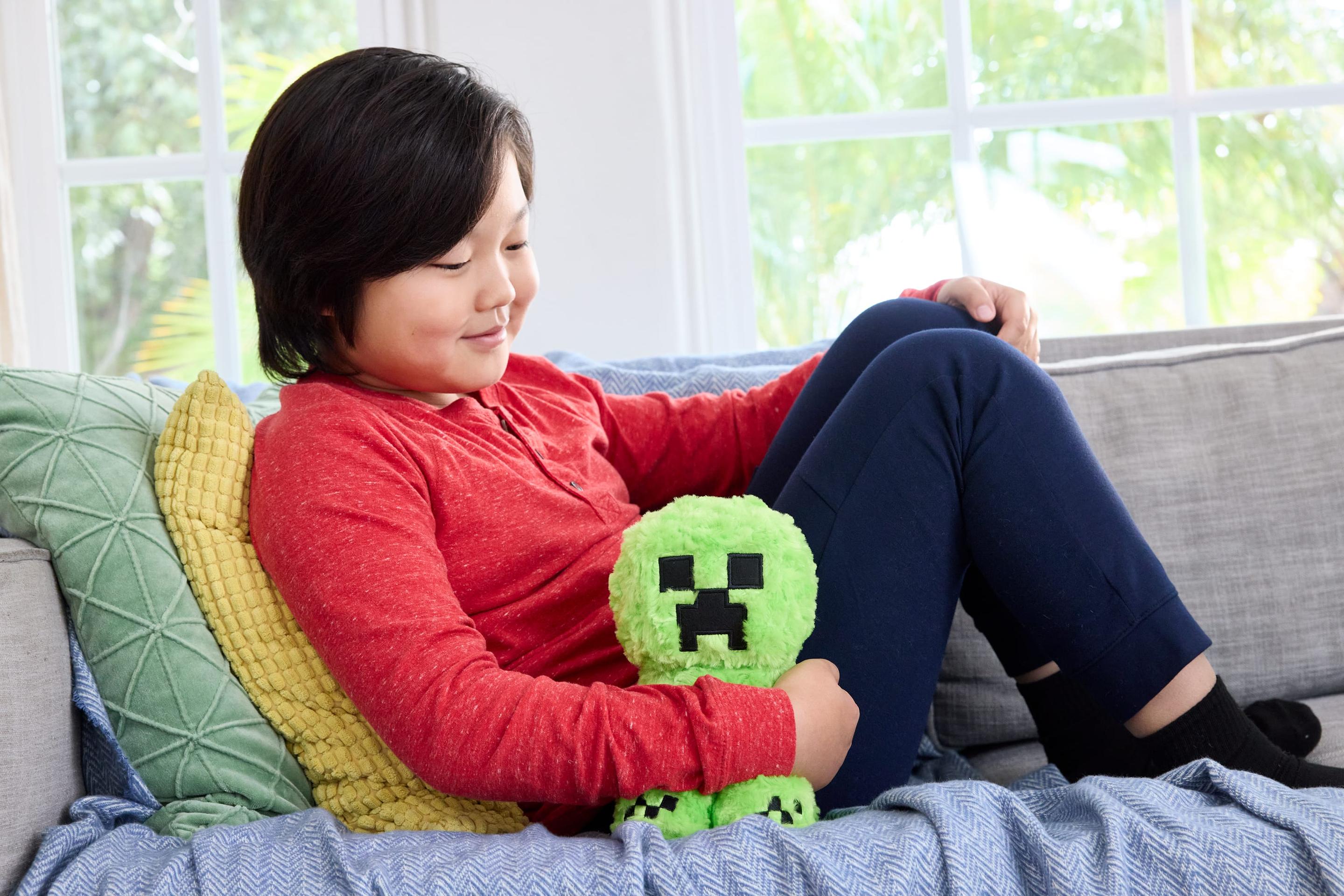 Produktbild Minecraft Creeper Plüschspielzeug, weiche Sammelpuppe, ca. 20 cm, inspiriert von Ein Minecraft Film 6 von 6