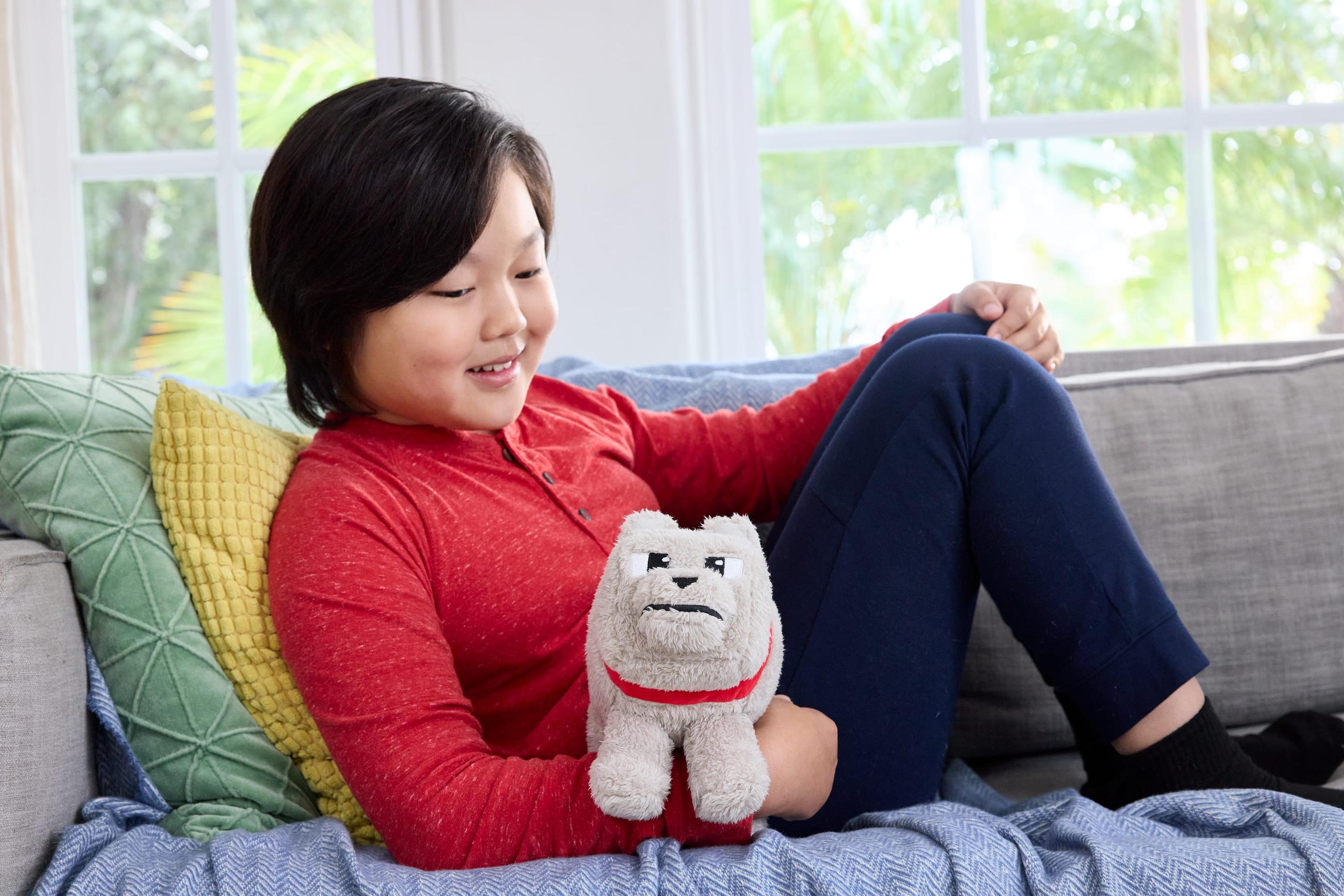 Produktbild Minecraft Dennis der Wolf Plüschspielzeug, weiche Sammelpuppe, ca. 20 cm, inspiriert von Ein Minecraft Film 6 von 6