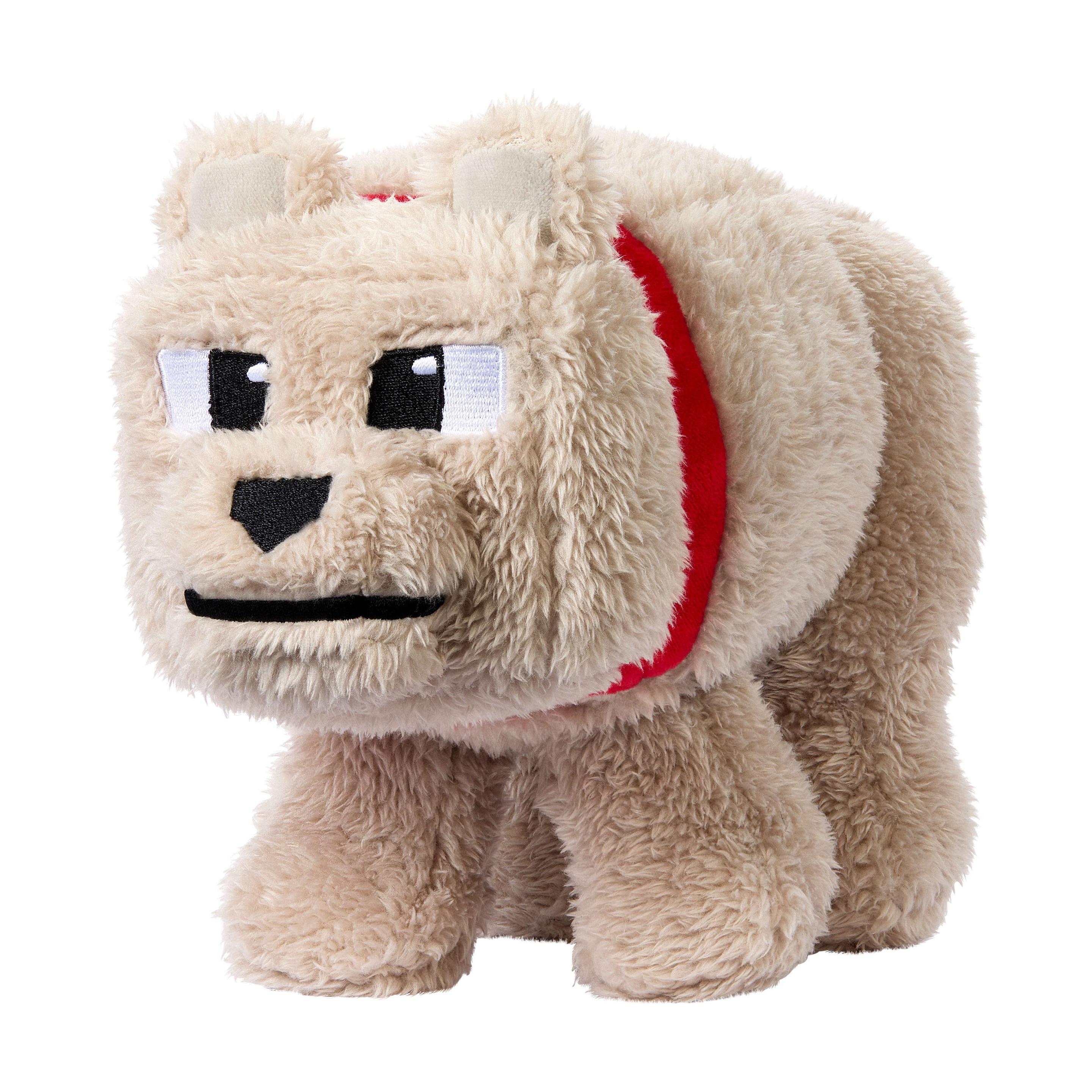 Produktbild Minecraft Dennis der Wolf Plüschspielzeug, weiche Sammelpuppe, ca. 20 cm, inspiriert von Ein Minecraft Film 5 von 6