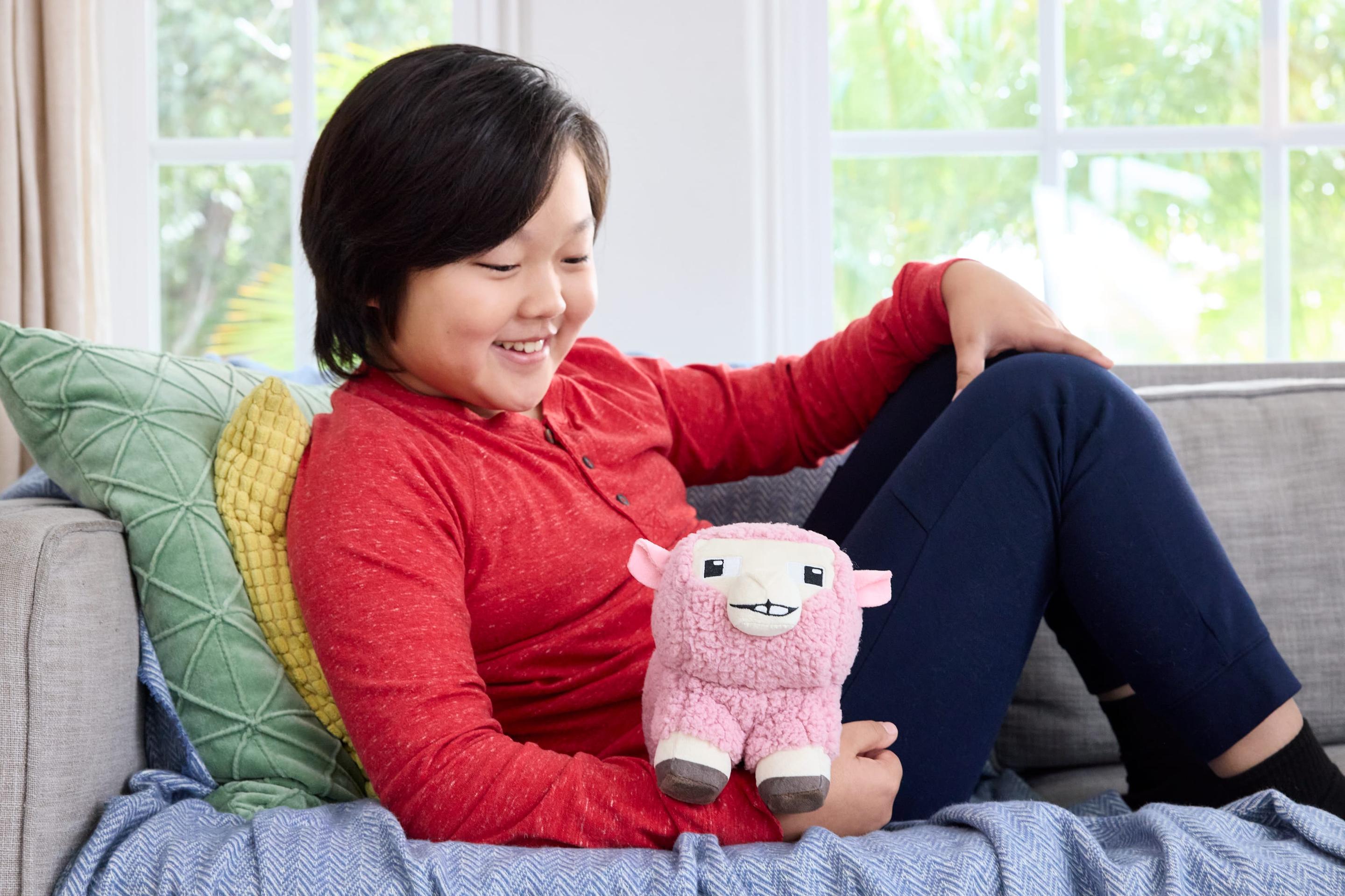 Produktbild Minecraft Rosa Schaf Plüschspielzeug, weiche Sammelpuppe, ca. 20 cm, inspiriert von Ein Minecraft Film 6 von 6