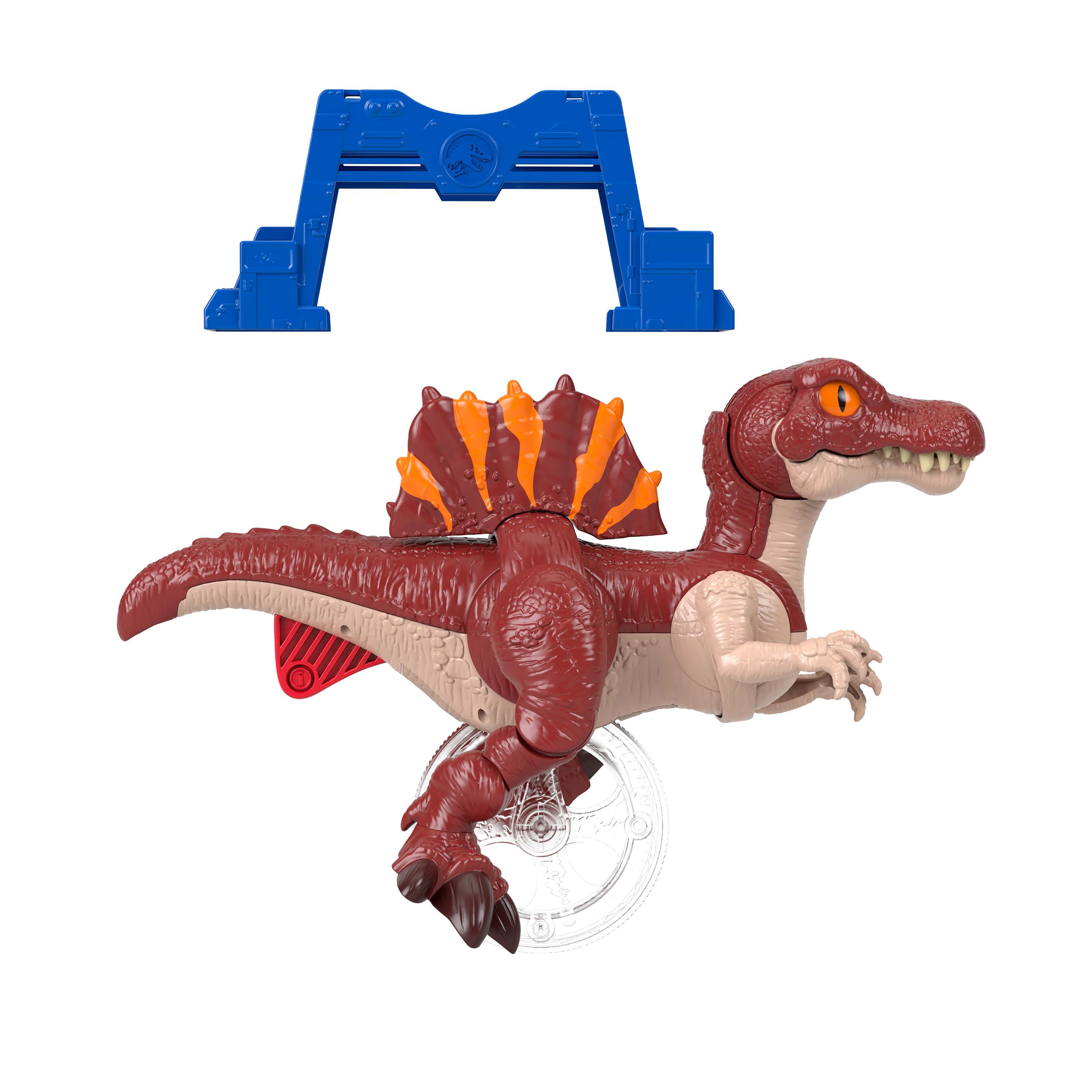 Produktbild Fisher-Price Imaginext Jurassic World: Die Wiedergeburt“ sprintender Spinosaurus, Dinosaurier-Spielzeug 4 von 6