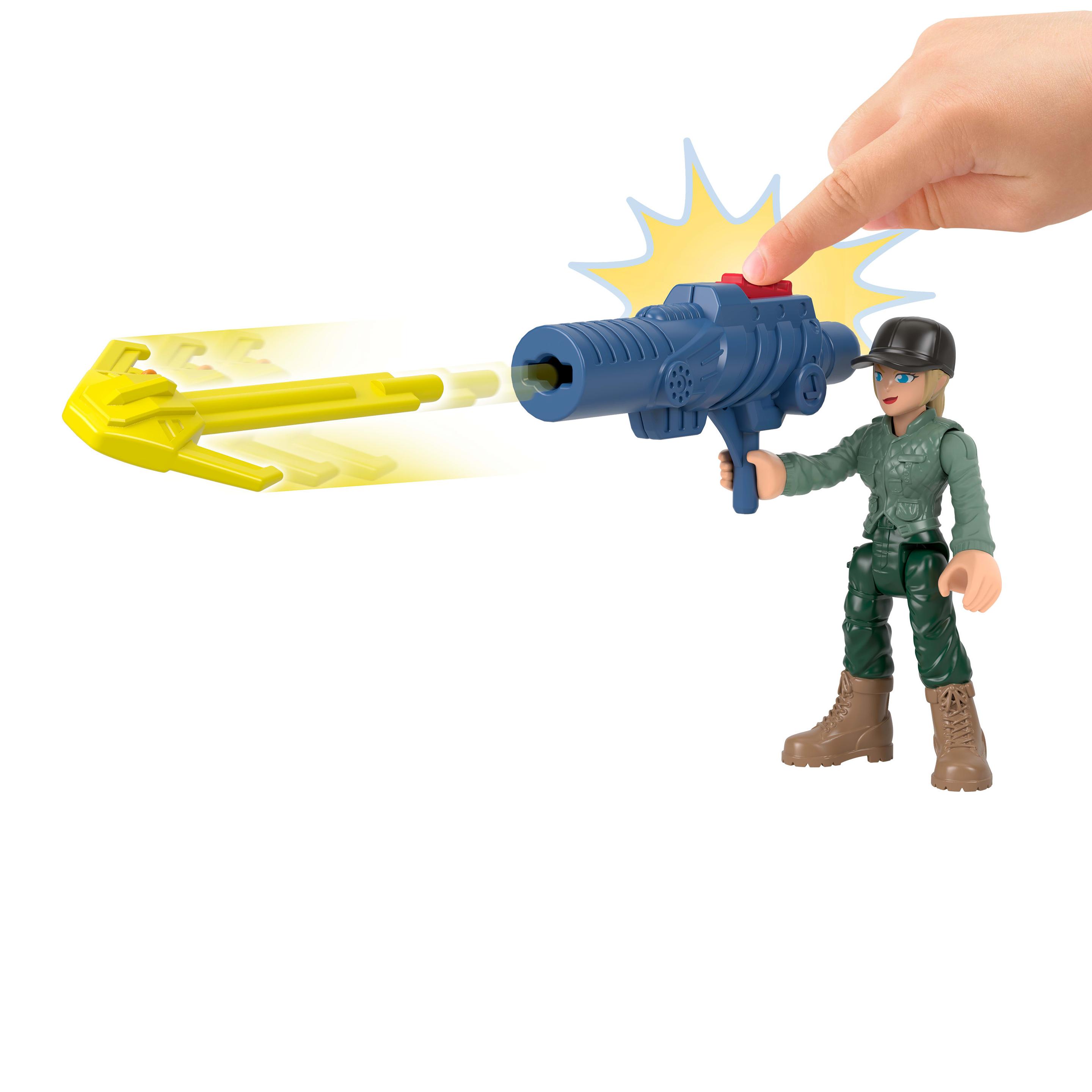 Produktbild Fisher-Price Imaginext Jurassic World: Die Wiedergeburt Set mit 6 Actionfiguren, Starter und Zubehör 5 von 5