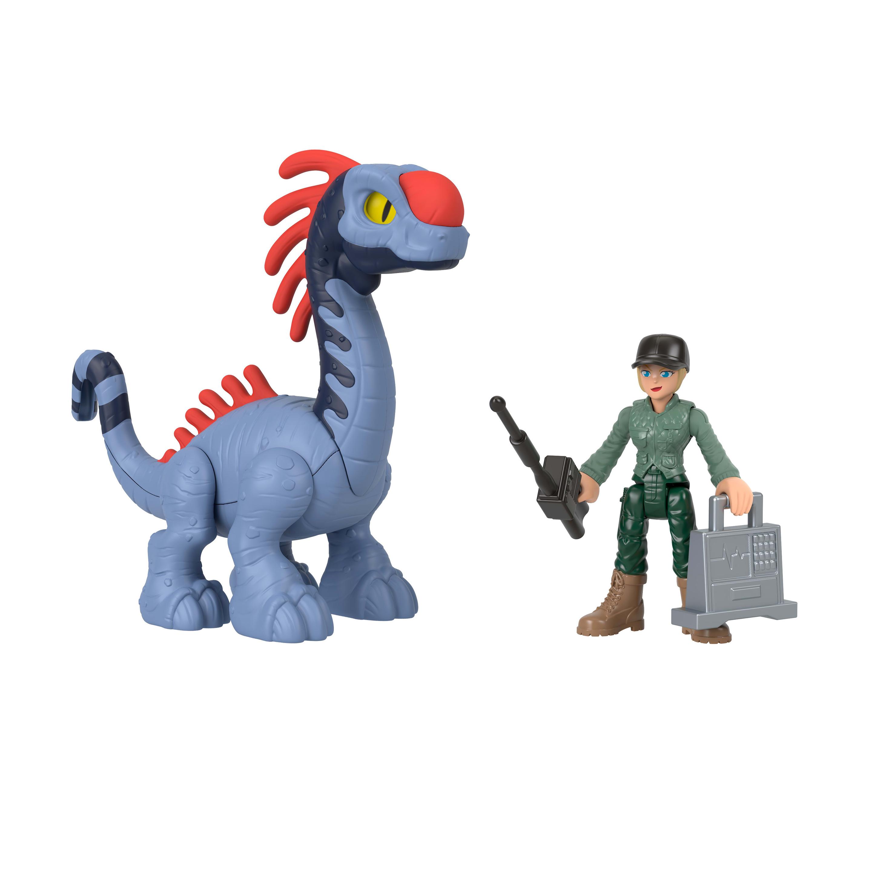 Produktbild Fisher-Price Imaginext Jurassic World: Die Wiedergeburt Set mit 6 Actionfiguren, Starter und Zubehör 2 von 5