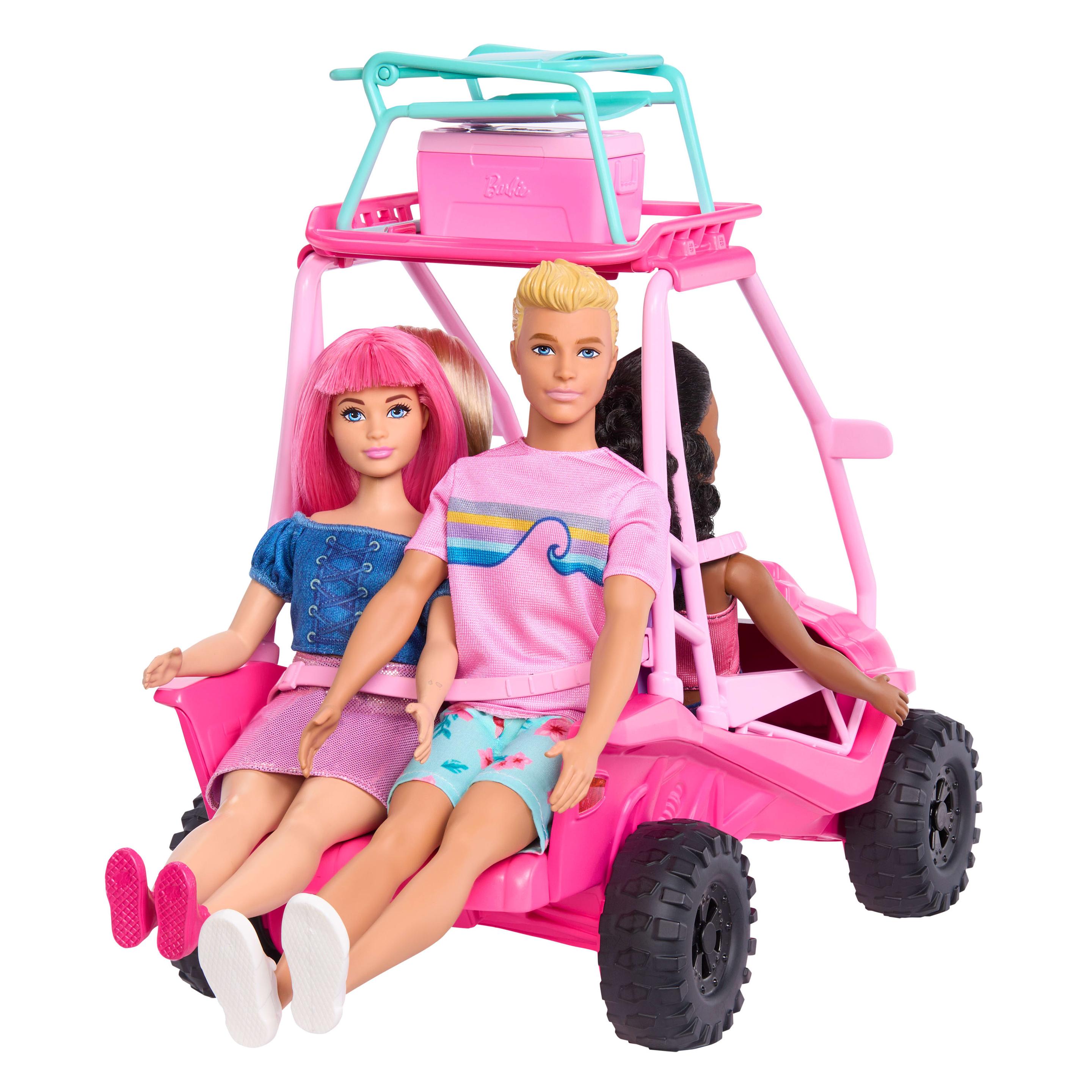 Produktbild Barbie Mysteries: Beach Detectives“ Ultimativer Strand-Buggy Spielset mit mehr als 10 Zubehörteilen 3 von 6