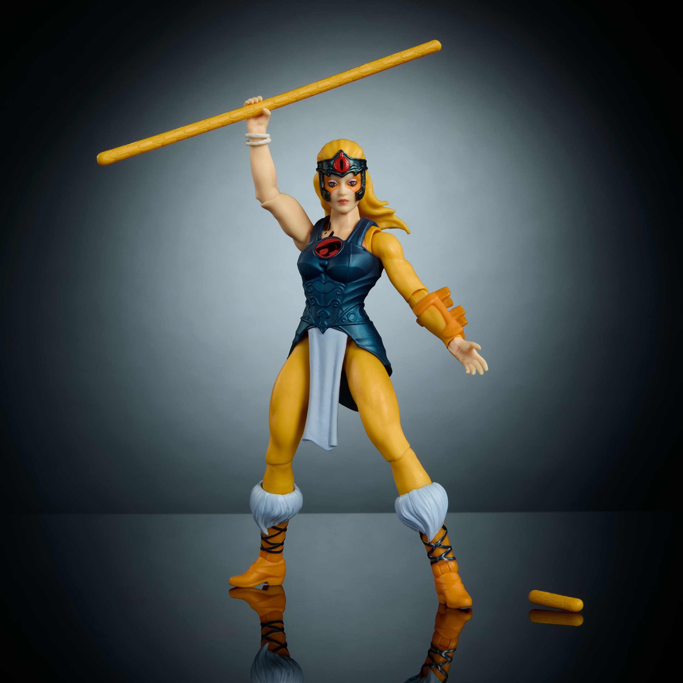 Produktbild Masters of the Universe Origins & ThunderCats Geparda Actionfigur, 1980er Crossover-Spielzeug, ca. 14 cm groß 5 von 6