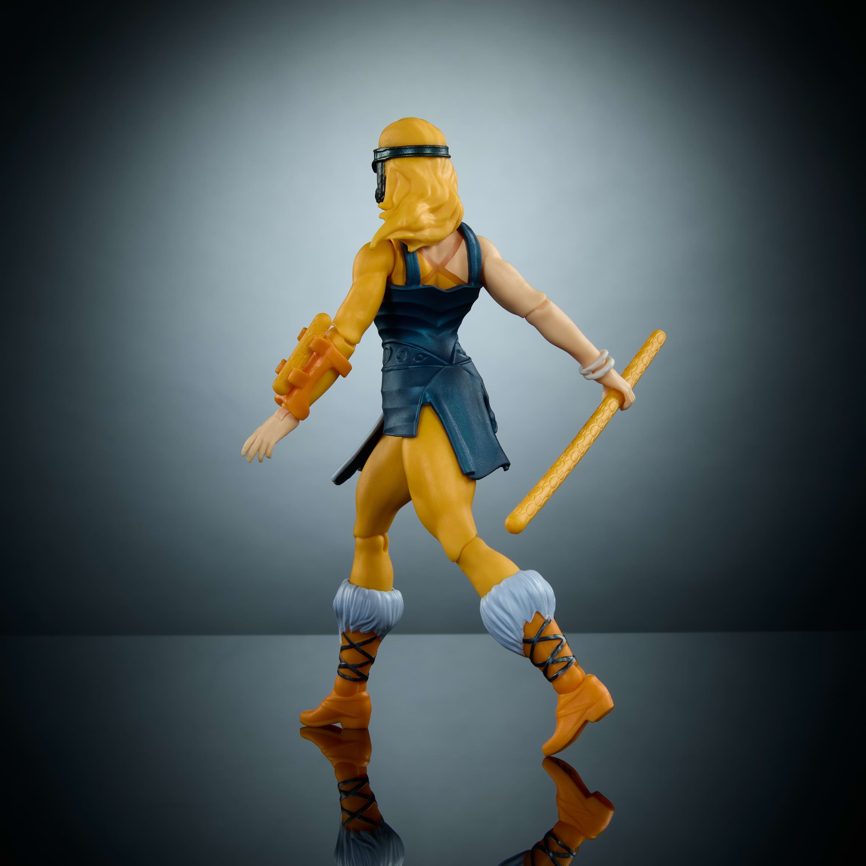 Produktbild Masters of the Universe Origins & ThunderCats Geparda Actionfigur, 1980er Crossover-Spielzeug, ca. 14 cm groß 4 von 6