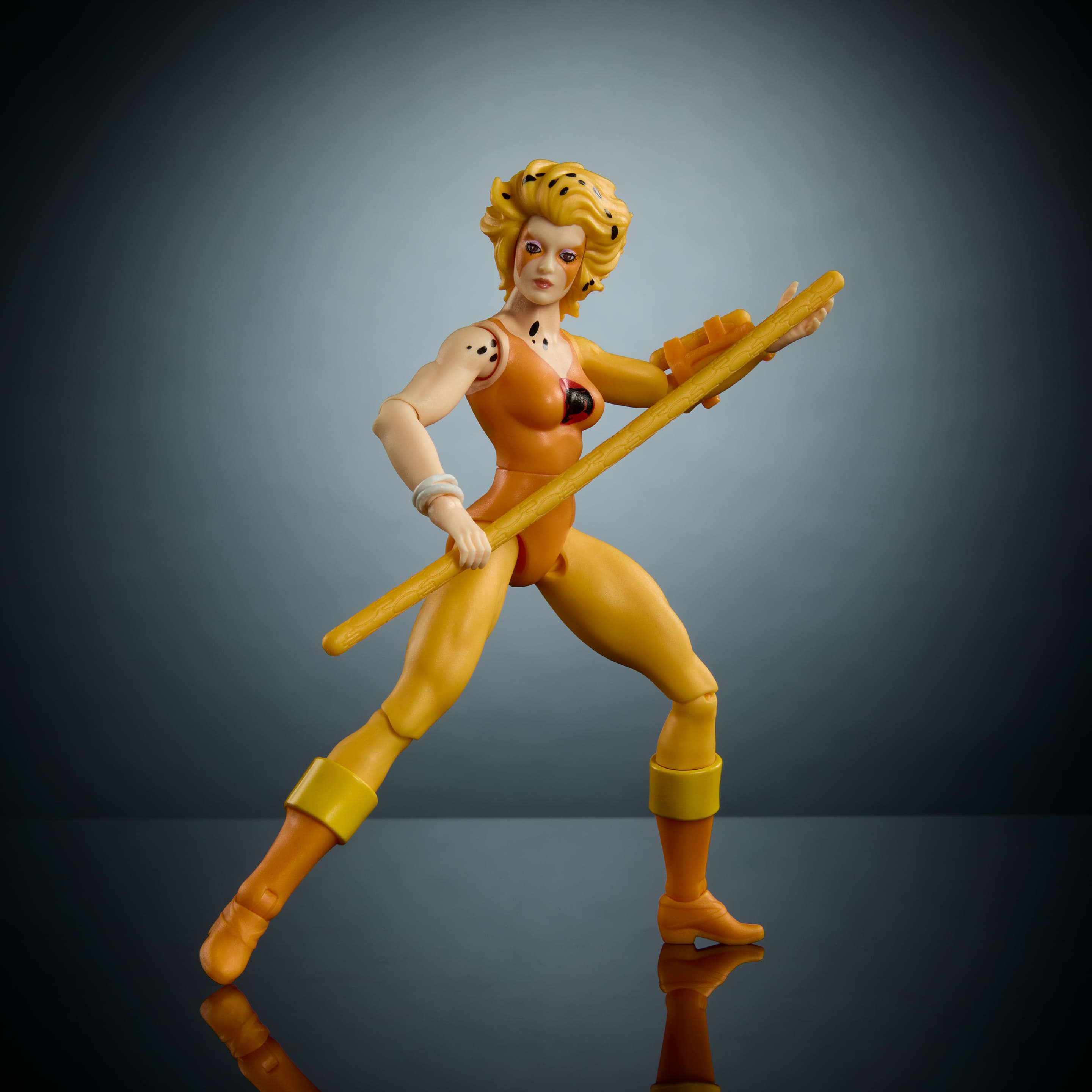 Produktbild Masters of the Universe Origins & ThunderCats Geparda Actionfigur, 1980er Crossover-Spielzeug, ca. 14 cm groß 3 von 6