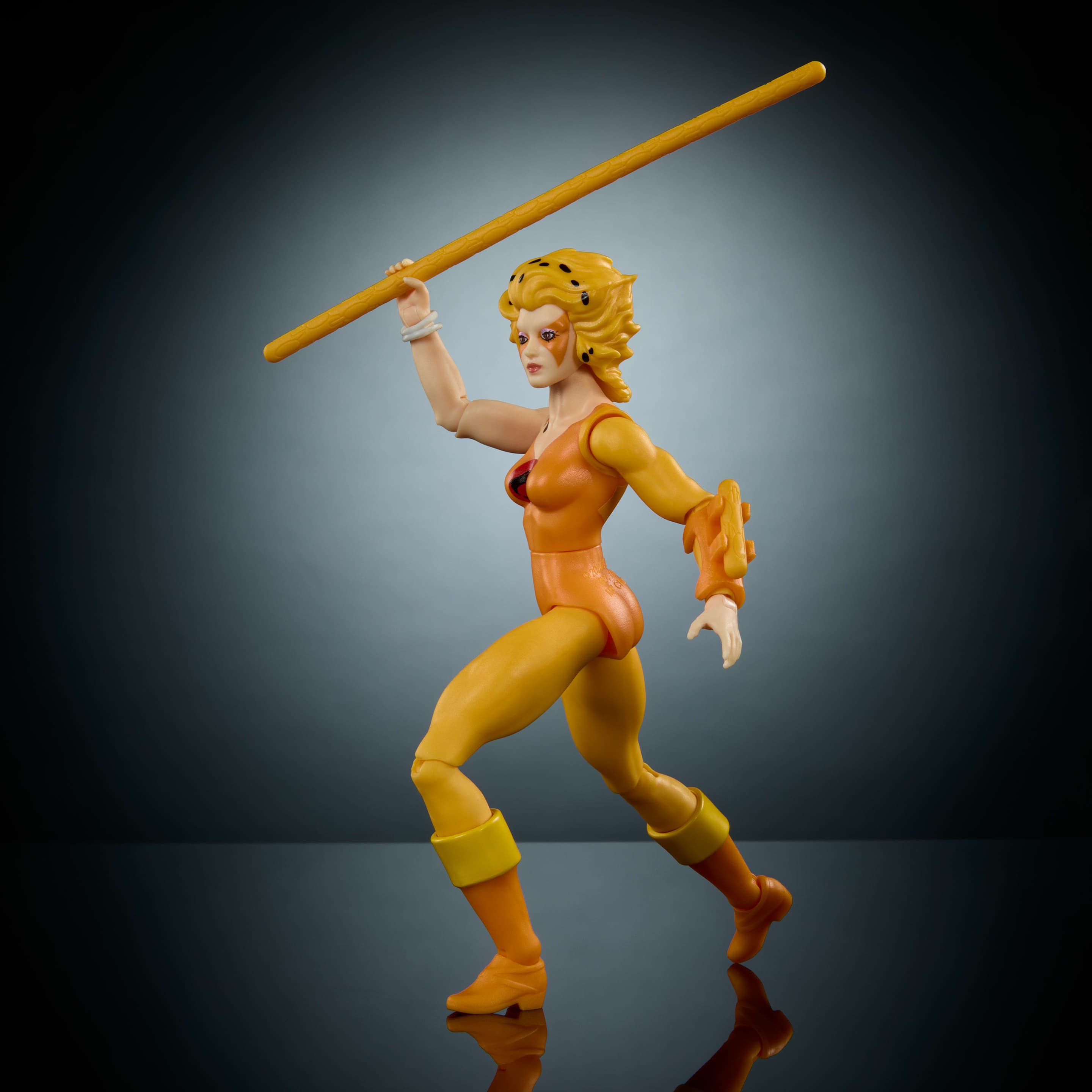 Produktbild Masters of the Universe Origins & ThunderCats Geparda Actionfigur, 1980er Crossover-Spielzeug, ca. 14 cm groß 2 von 6