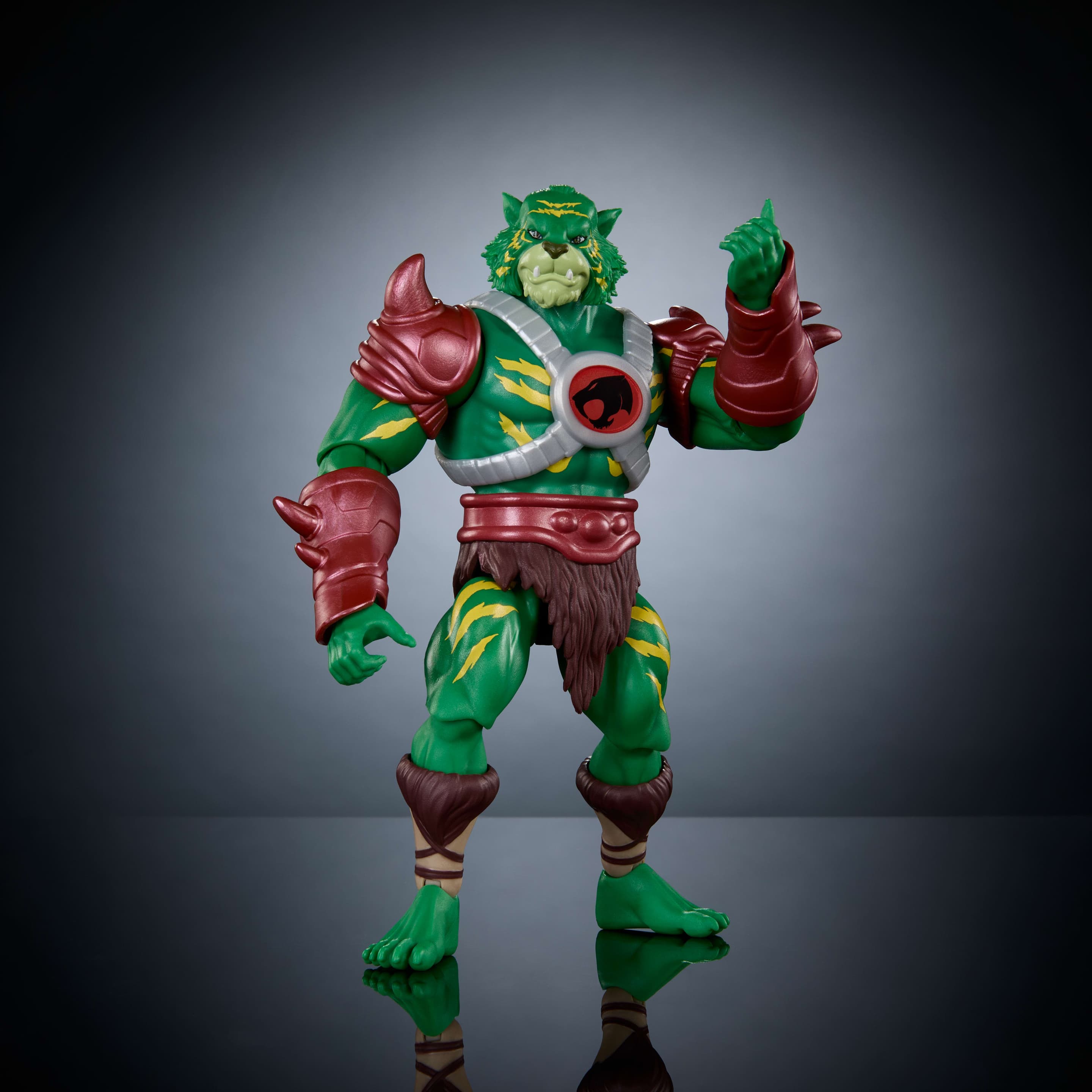 Produktbild Masters of the Universe Origins & ThunderCats Battle Cat-Man Actionfigur, 1980er Crossover-Spielzeug, ca. 14 cm groß 5 von 6
