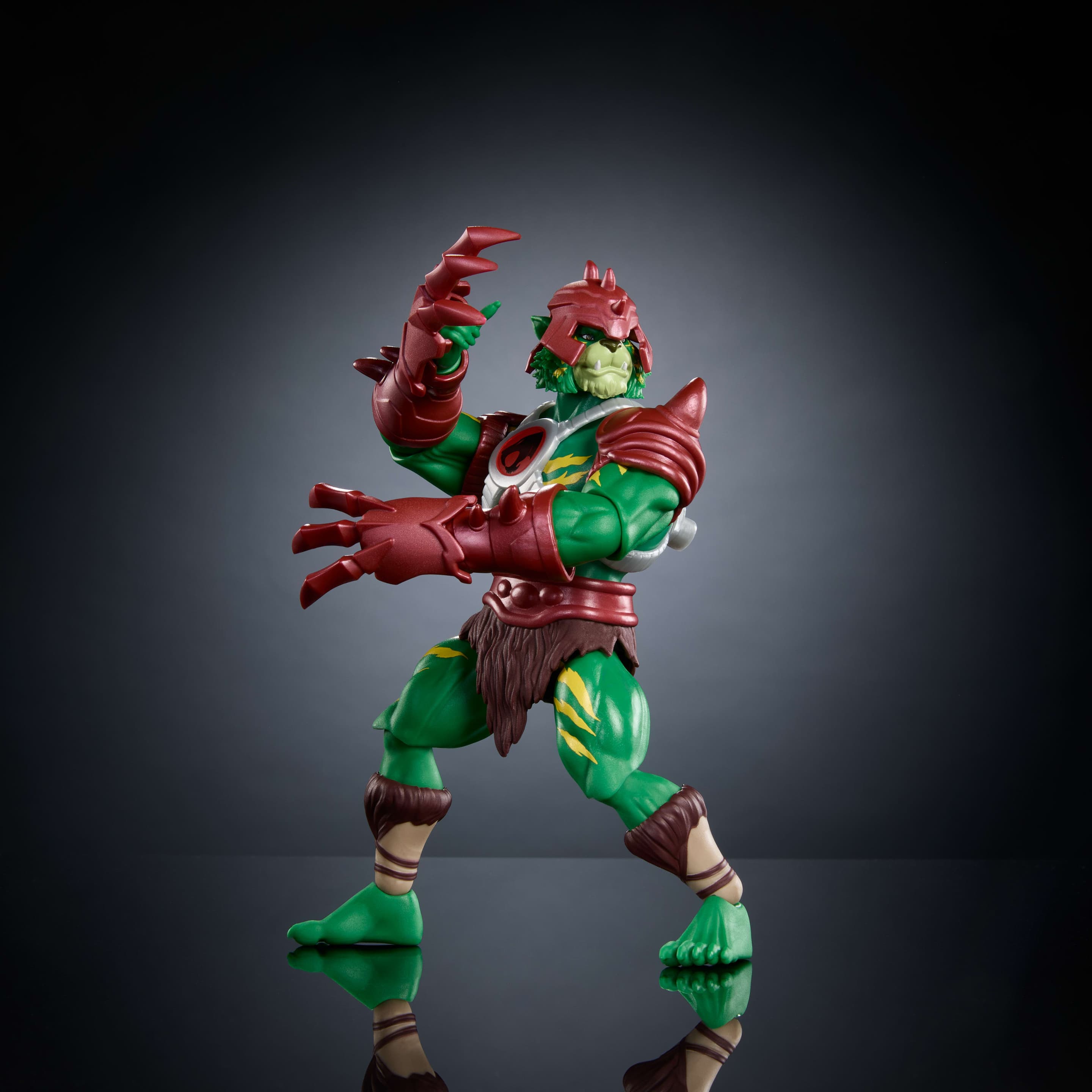 Produktbild Masters of the Universe Origins & ThunderCats Battle Cat-Man Actionfigur, 1980er Crossover-Spielzeug, ca. 14 cm groß 4 von 6