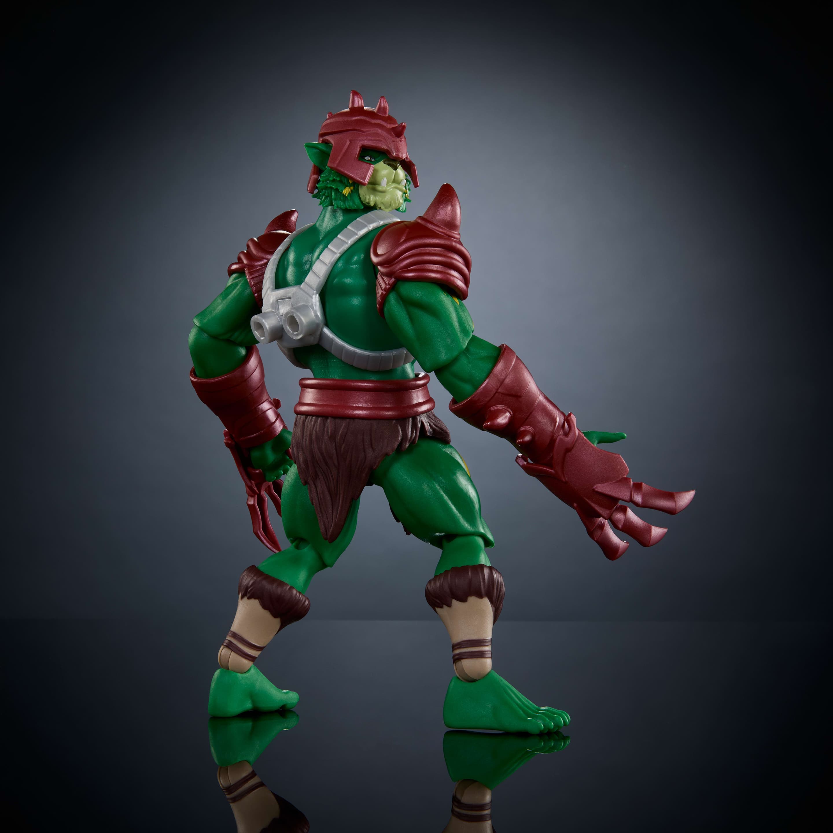 Produktbild Masters of the Universe Origins & ThunderCats Battle Cat-Man Actionfigur, 1980er Crossover-Spielzeug, ca. 14 cm groß 3 von 6