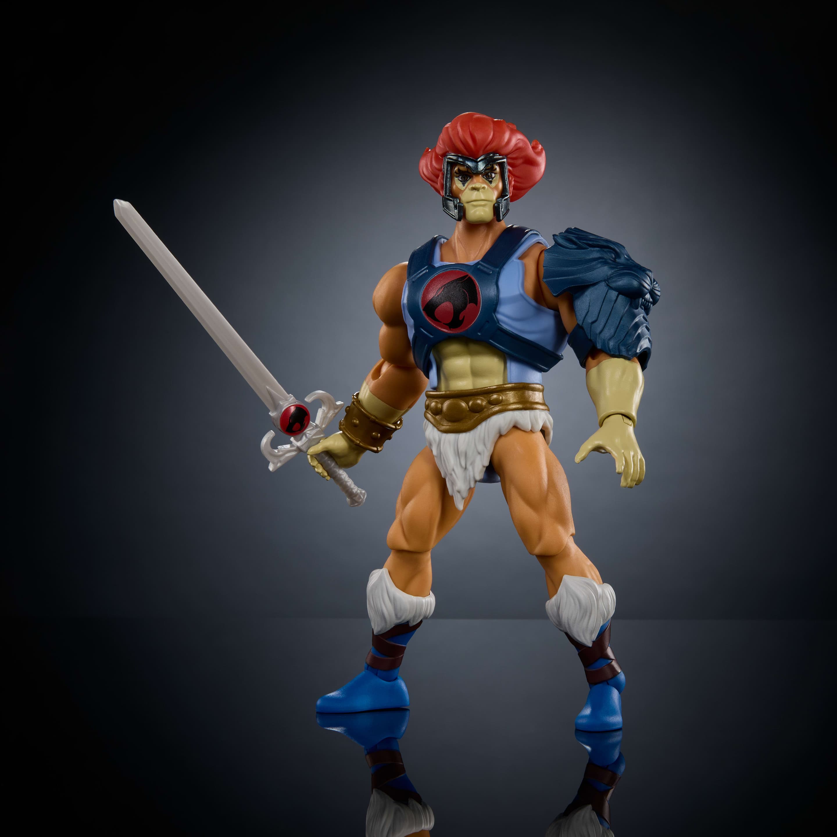 Produktbild Masters of the Universe Origins & ThunderCats Leo-Actionfigur, bewegliches 1980er Crossover-Spielzeug, ca. 14 cm groß 6 von 6