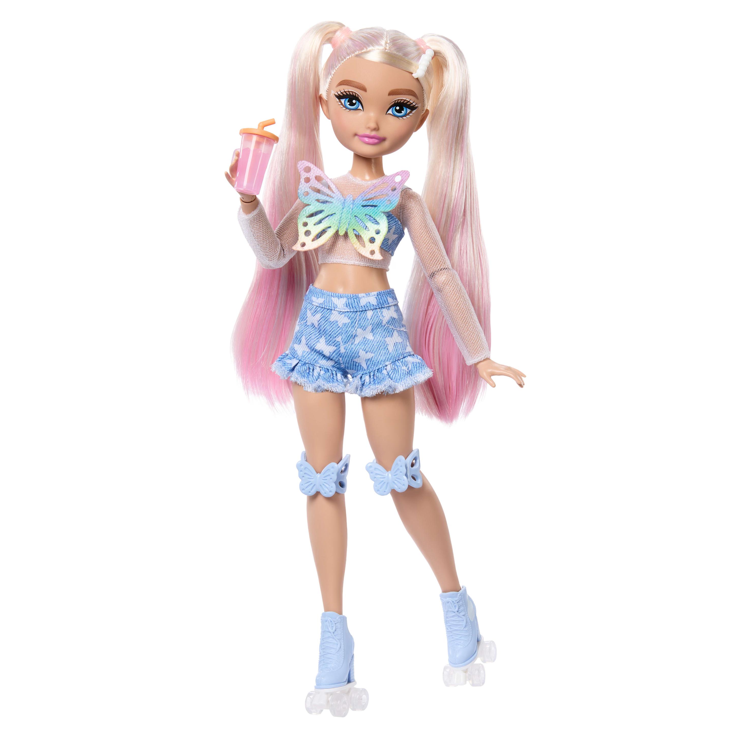 Produktbild Dream Besties Barbie Malibu“ Rollschuh-Modepuppe mit 9 Teilen zum Thema Make-up 5 von 6