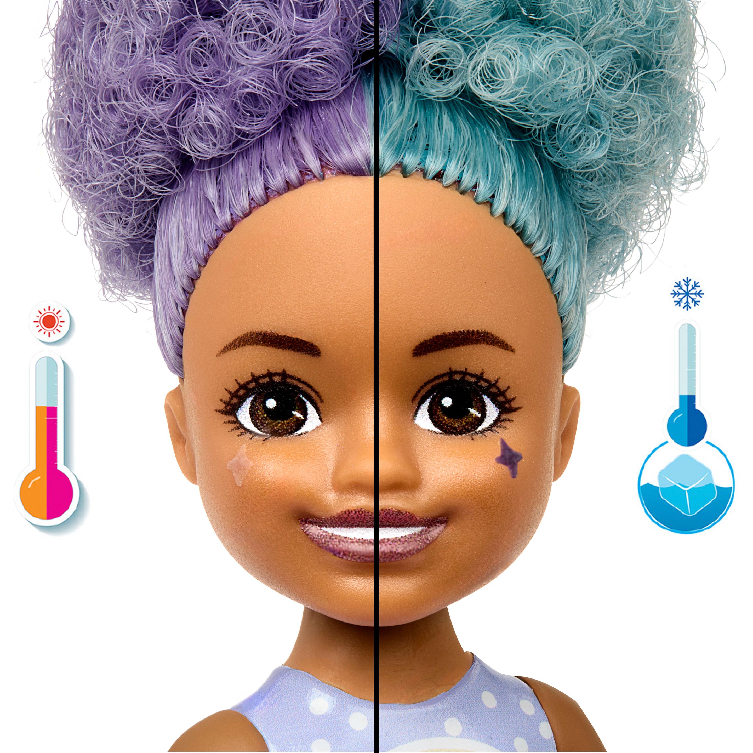 Produktbild Barbie Chelsea Pop Reveal Treat-Serie, Puppe mit 5 Überraschungen, mit Duft und Haustier (Stile können abweichen) 2 von 4